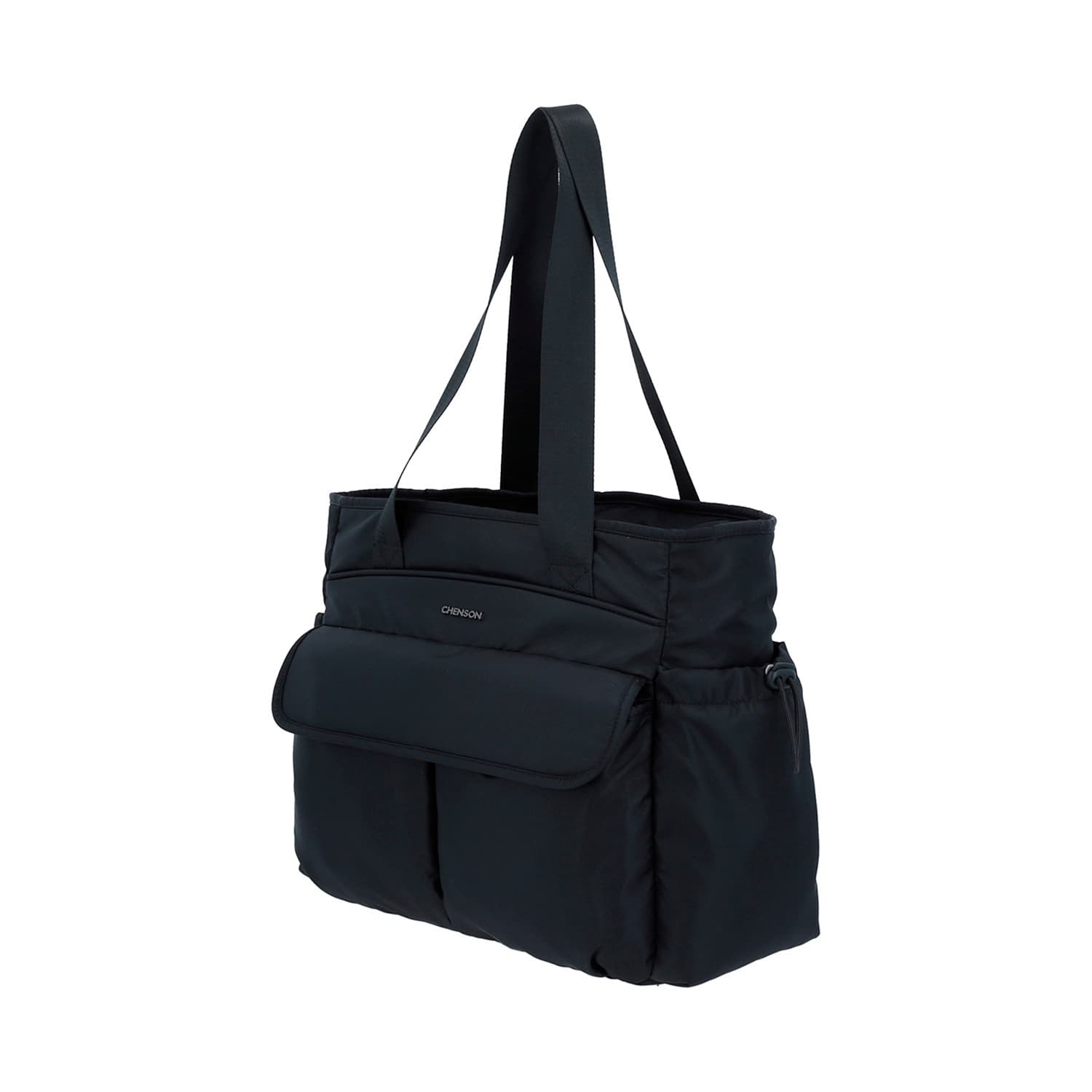 Bolsa de mano Chenson Clásico negra con organizador y cambiador 2