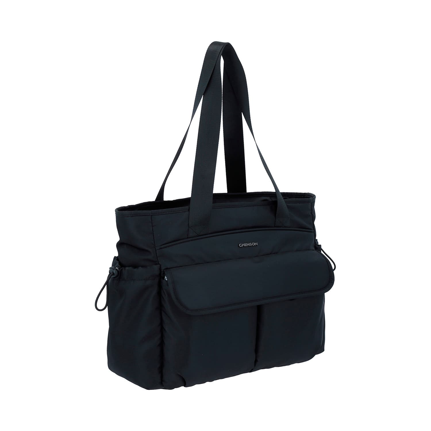 Bolsa de mano Chenson Clásico negra con organizador y cambiador - vista 2