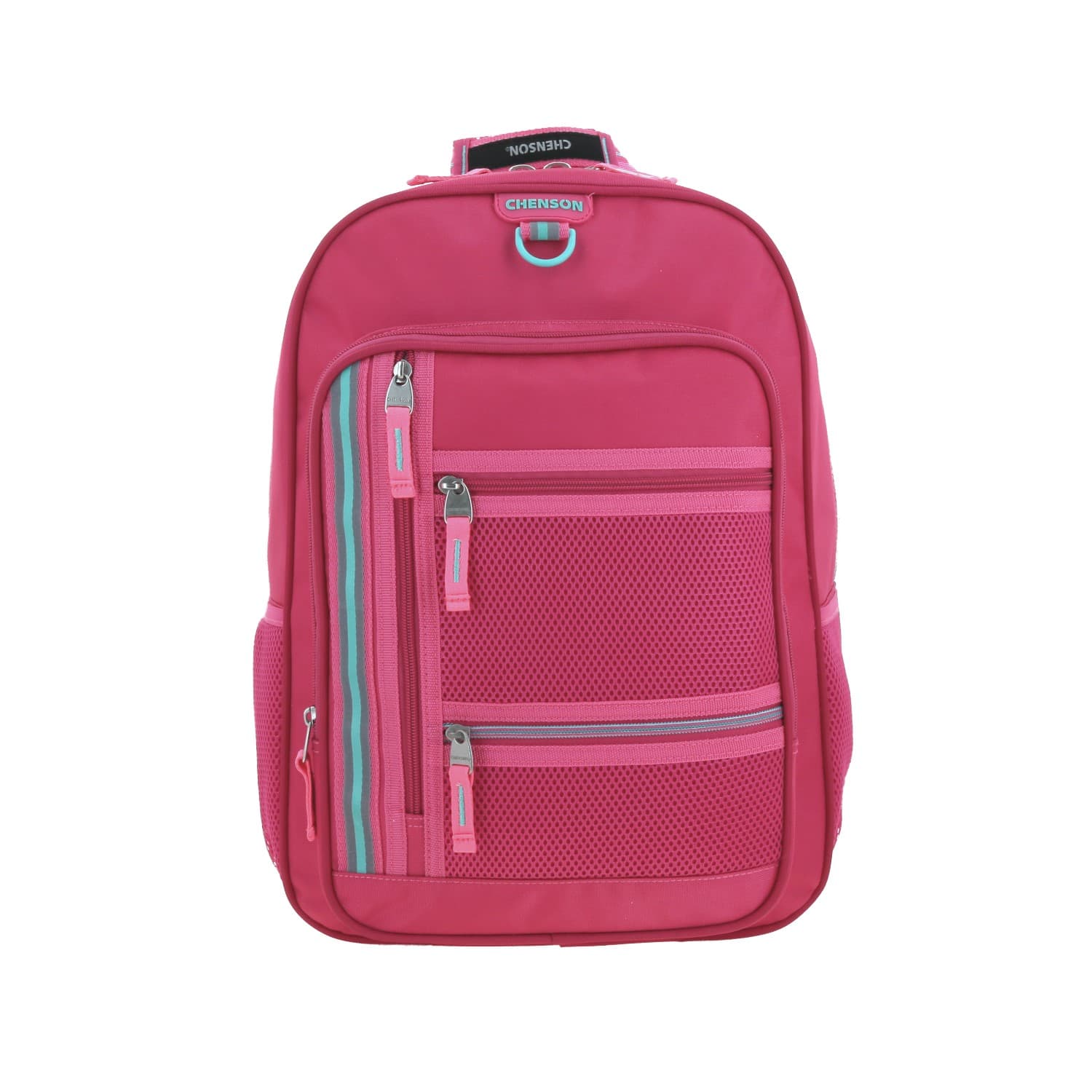 Mochila escolar rosa Chenson Clásico para secundaria con tabletera