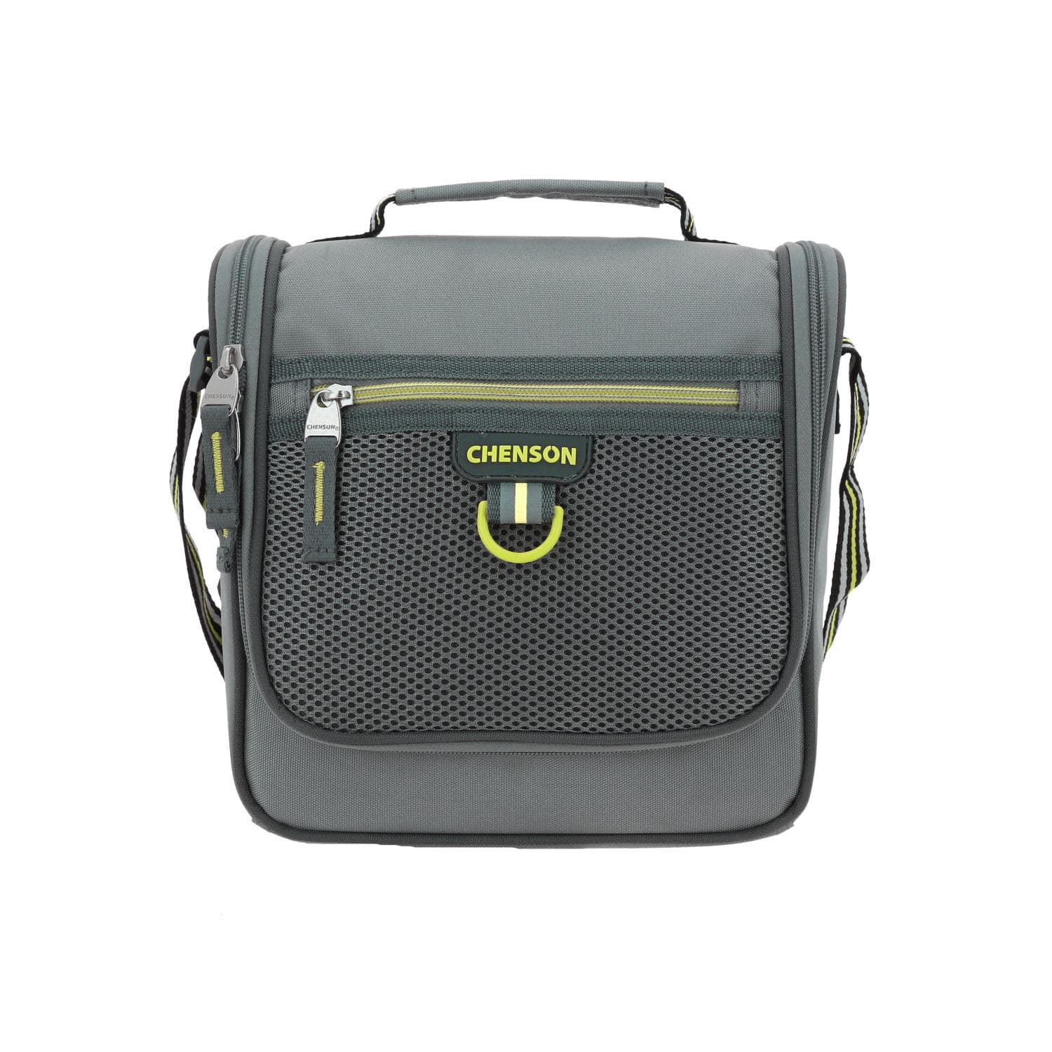 Lonchera escolar térmica Chenson Clásico gris con diseño práctico