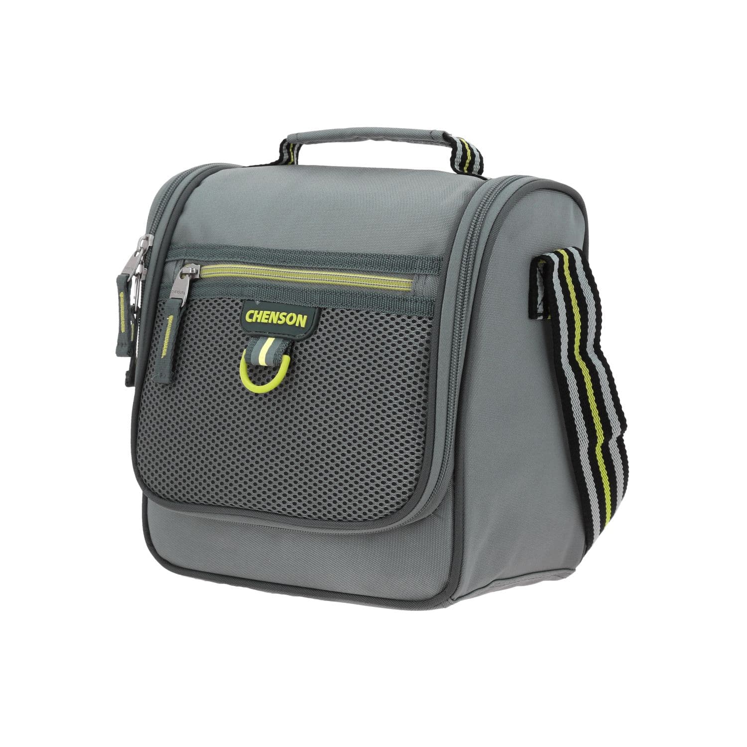 Lonchera escolar térmica Chenson Clásico gris con diseño práctico 2