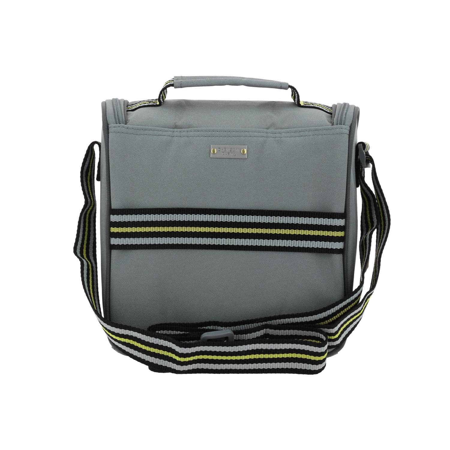 Lonchera escolar térmica Chenson Clásico gris con diseño práctico 4