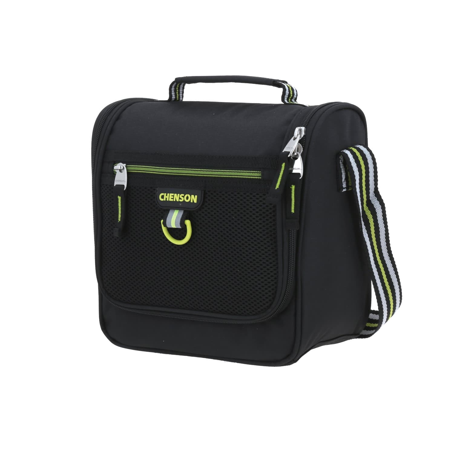 Lonchera escolar térmica Chenson Clásico negra con diseño elegante 2
