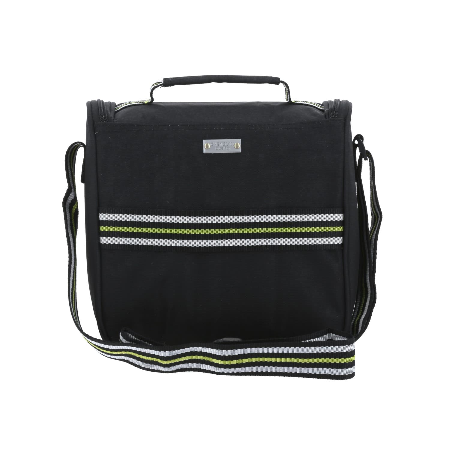 Lonchera escolar térmica Chenson Clásico negra con diseño elegante 4