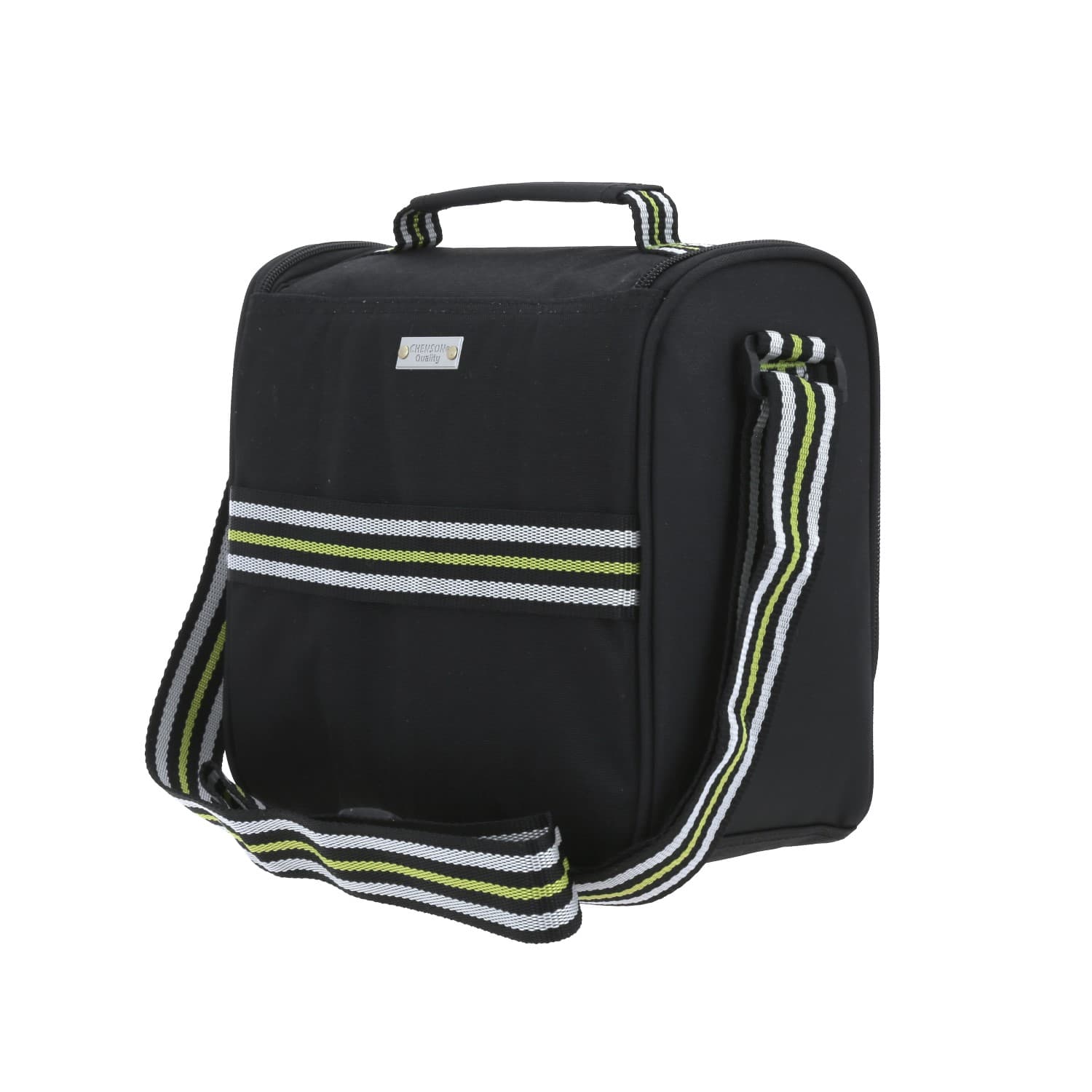 Lonchera escolar térmica Chenson Clásico negra con diseño elegante 5