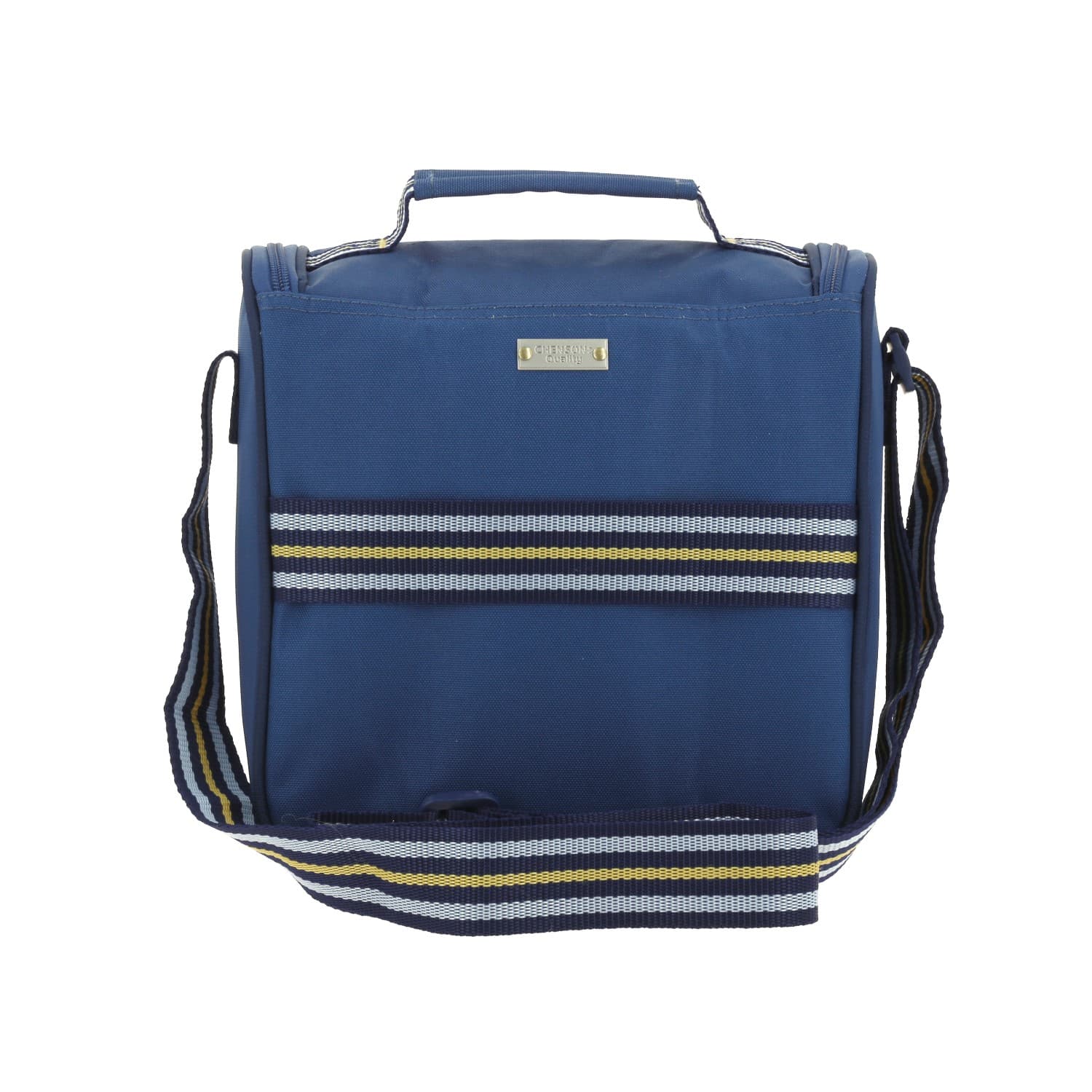 Lonchera escolar térmica Chenson Clásico azul con diseño moderno 4