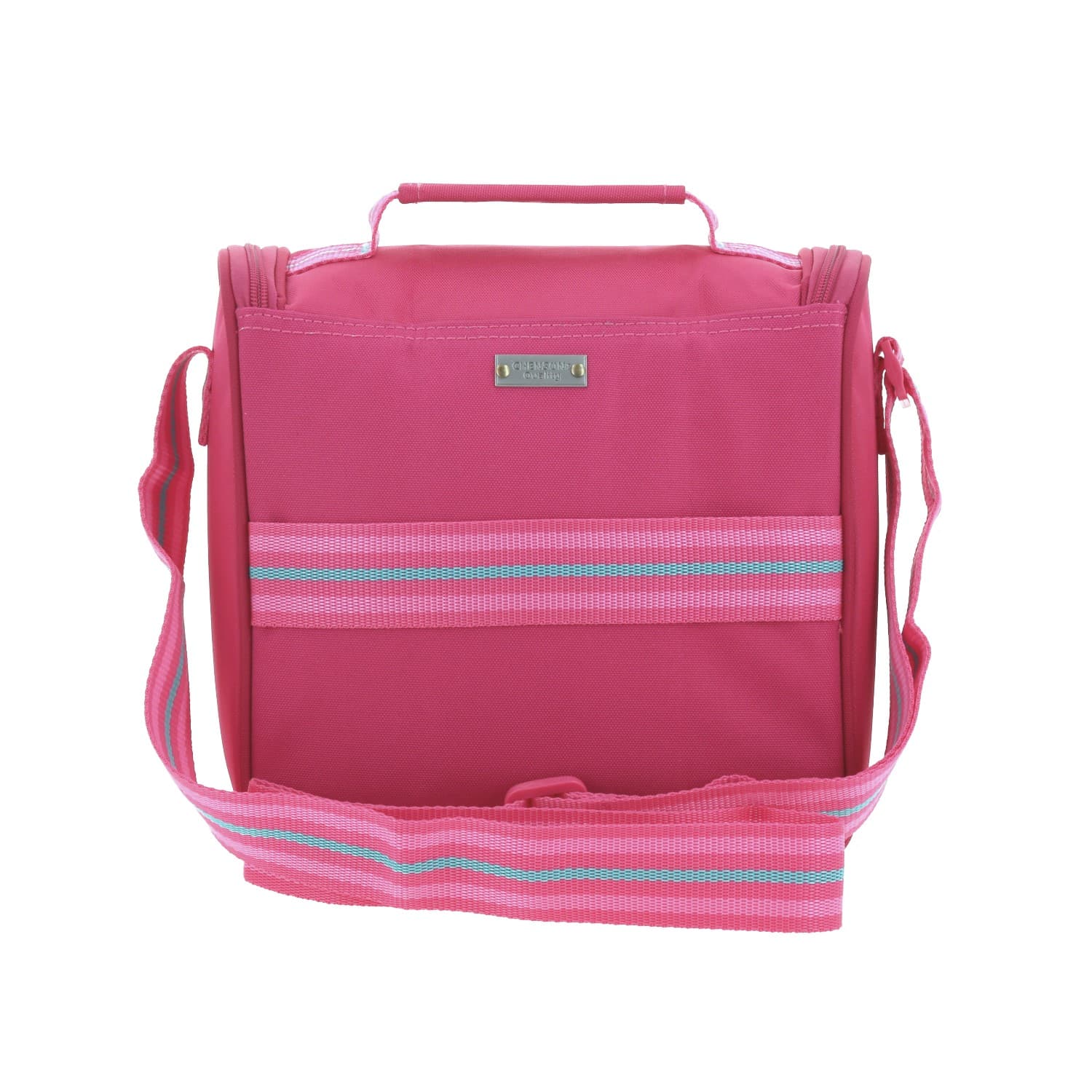 Lonchera escolar térmica Chenson Clásico rosa con diseño práctico 4