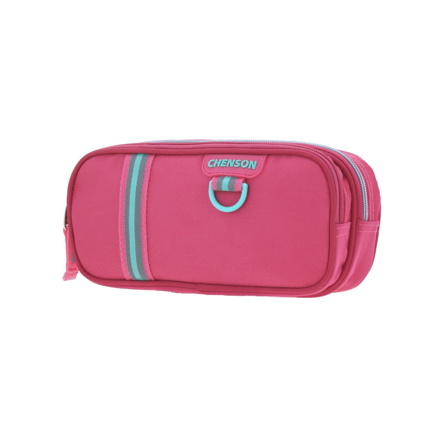 Lapicera Rosa Chenson Clásico - Estuche Escolar Doble Compartimento 2