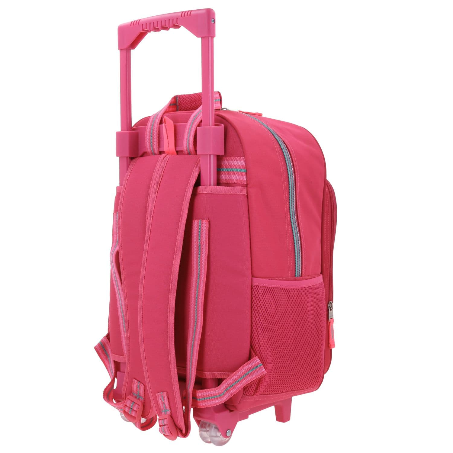 Mochila con Ruedas Rosa Chenson Clásico - Ideal para Primaria 5