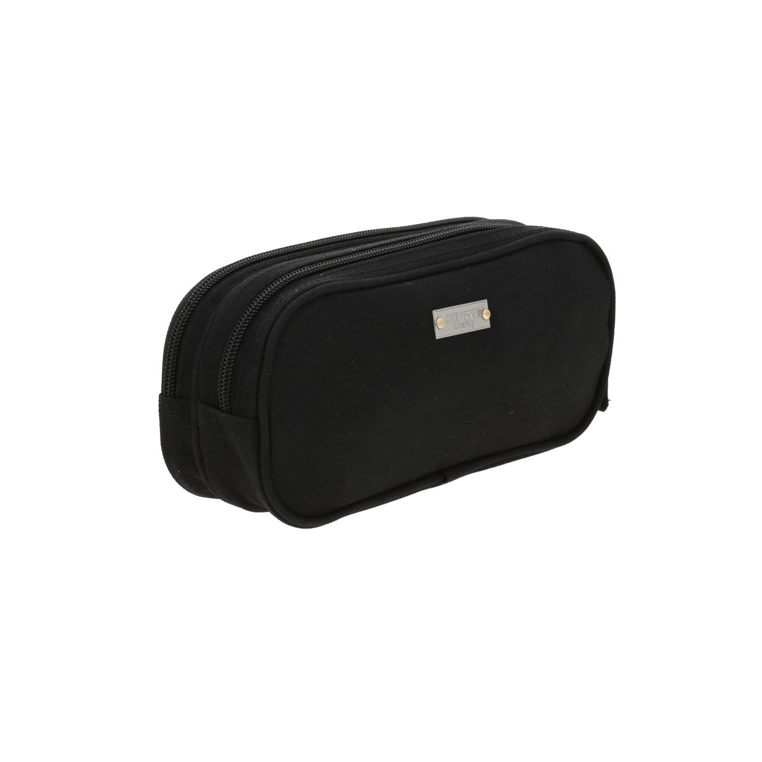 Lapicera escolar Chenson Clásico negra con doble compartimento 3