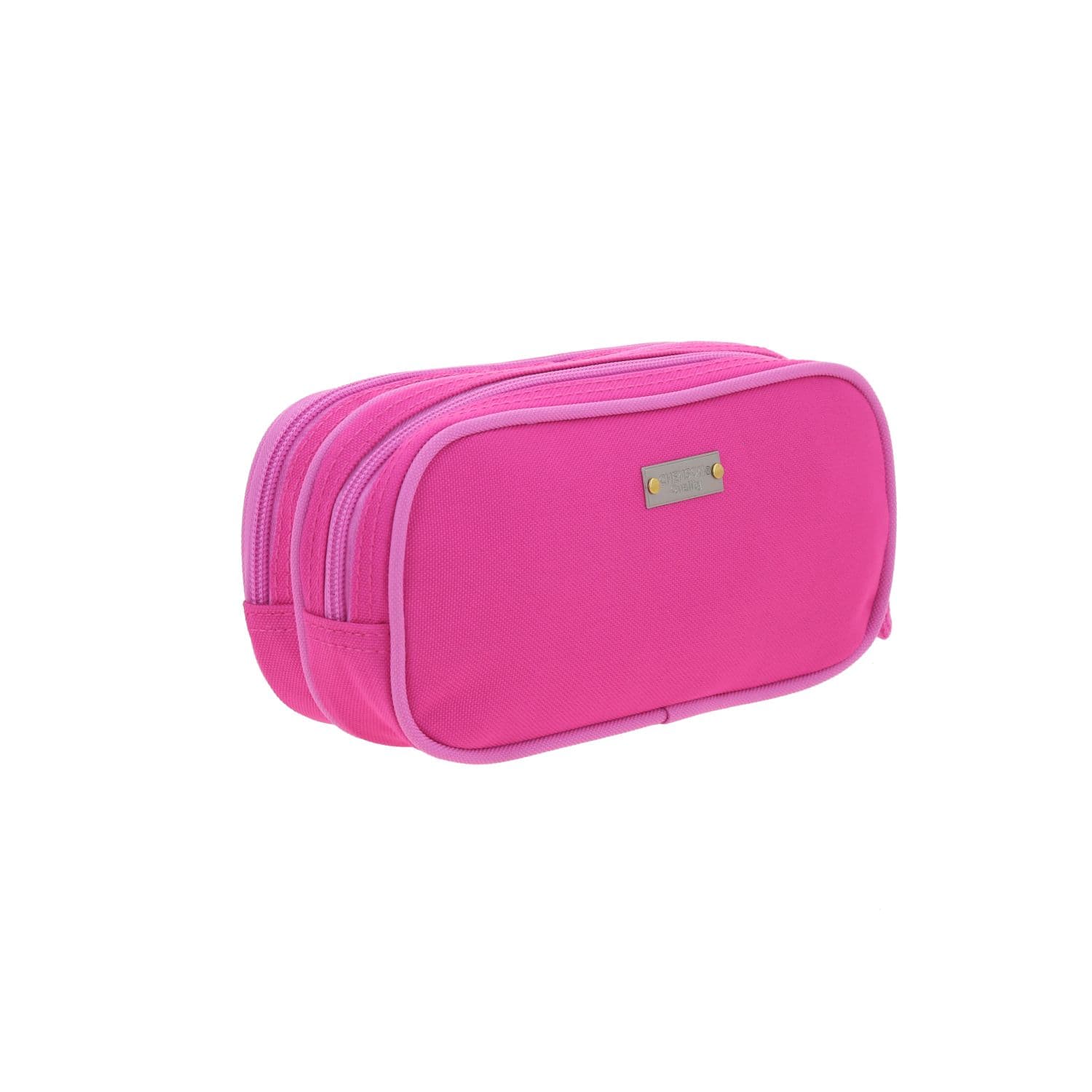 Lapicera escolar Chenson Clásico rosa con doble compartimento 3