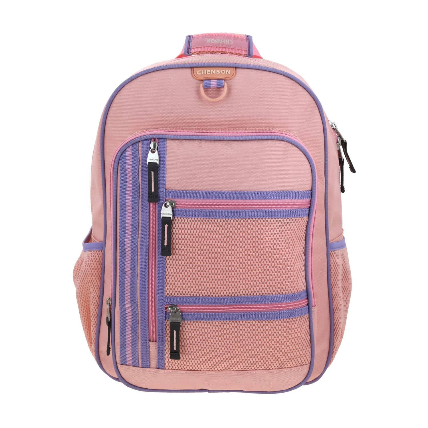 Mochila escolar Chenson Clásico beige, diseño elegante y funcionalidad