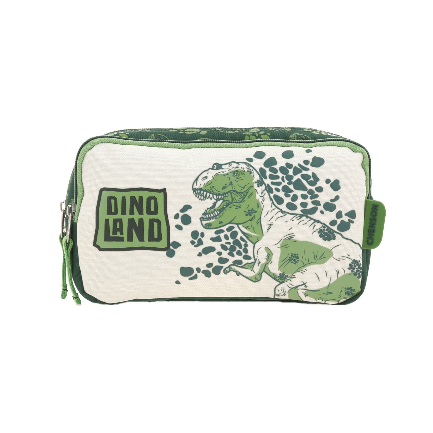 Lapicera escolar Chenson Original verde con doble compartimento