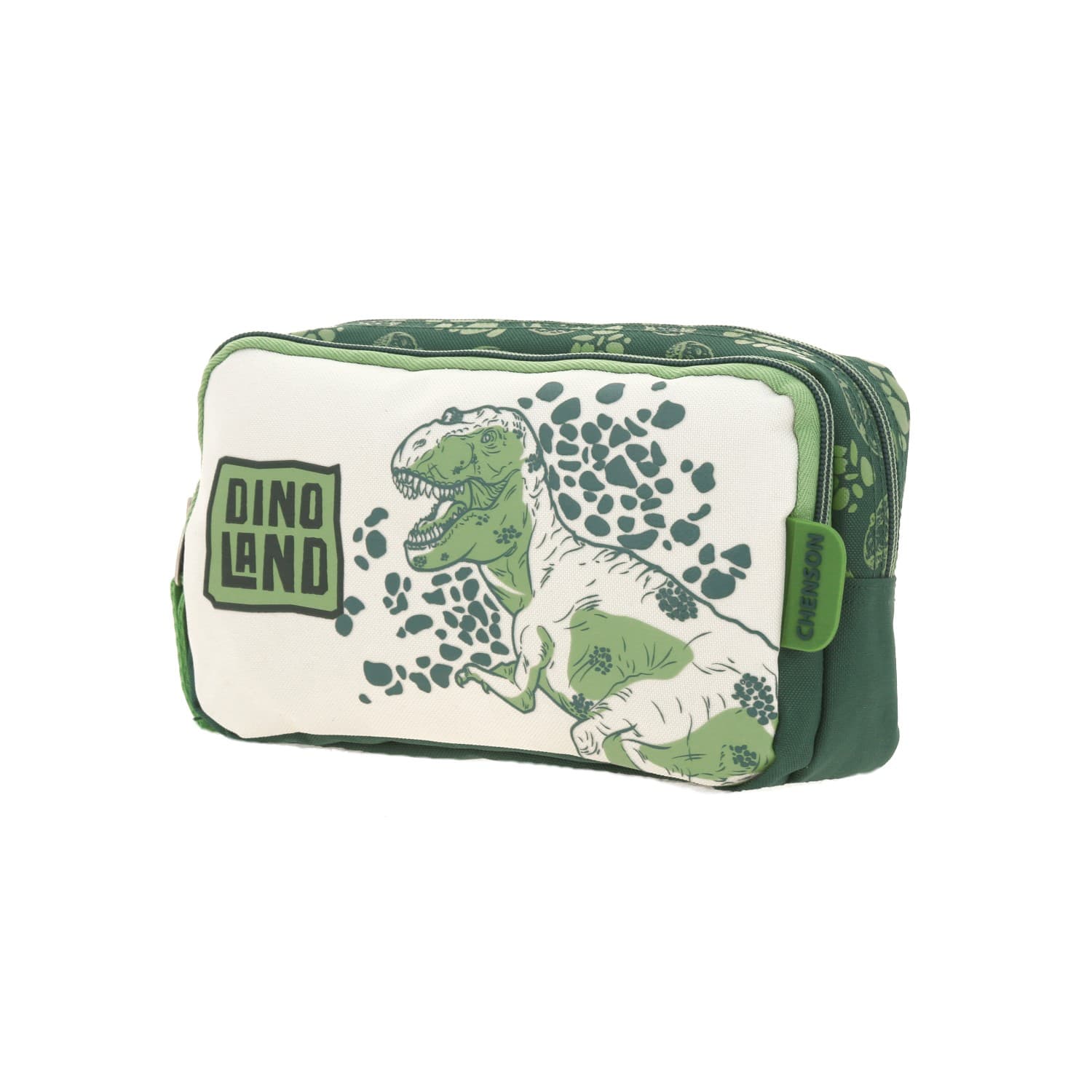 Lapicera escolar Chenson Original verde con doble compartimento 2