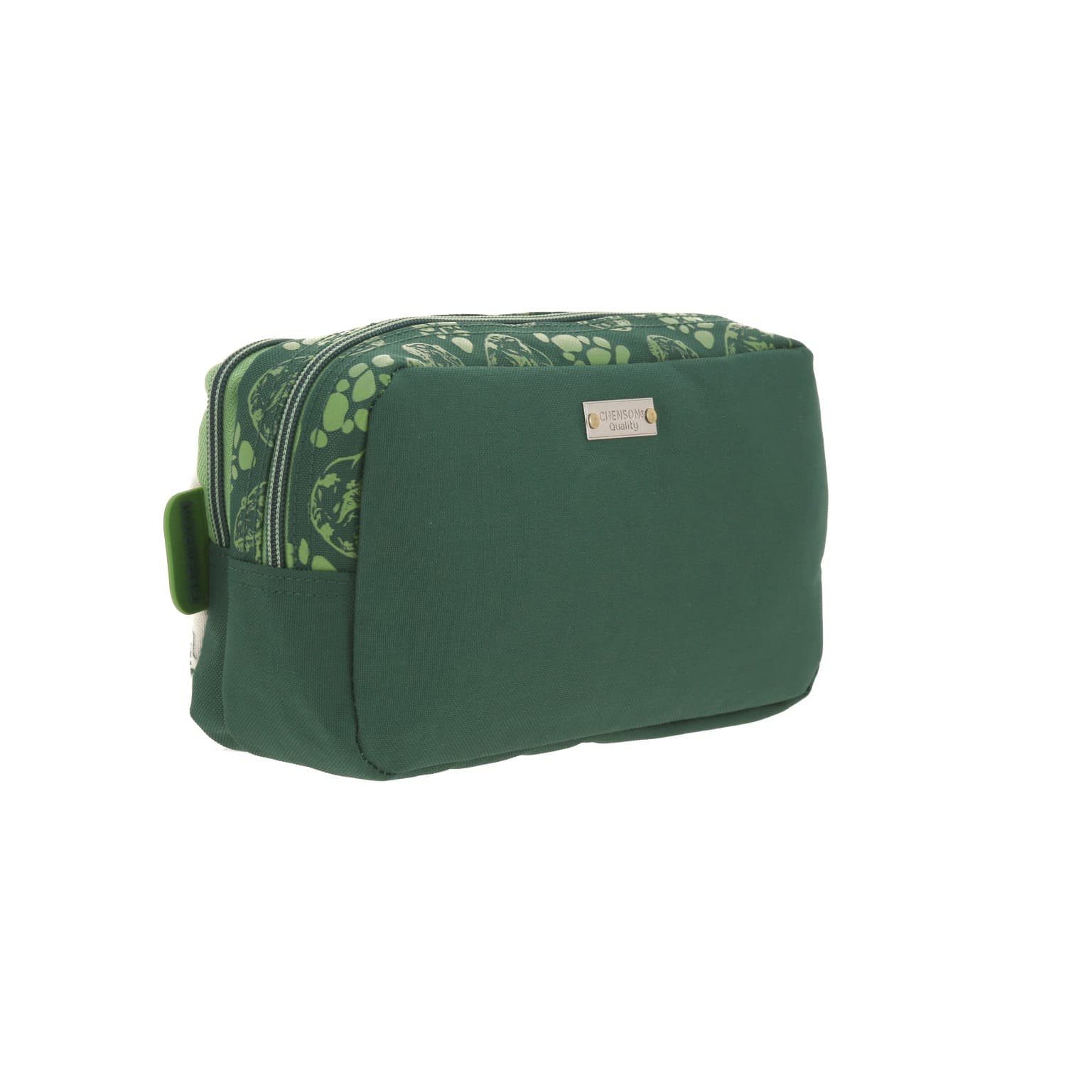 Lapicera escolar Chenson Original verde con doble compartimento 3