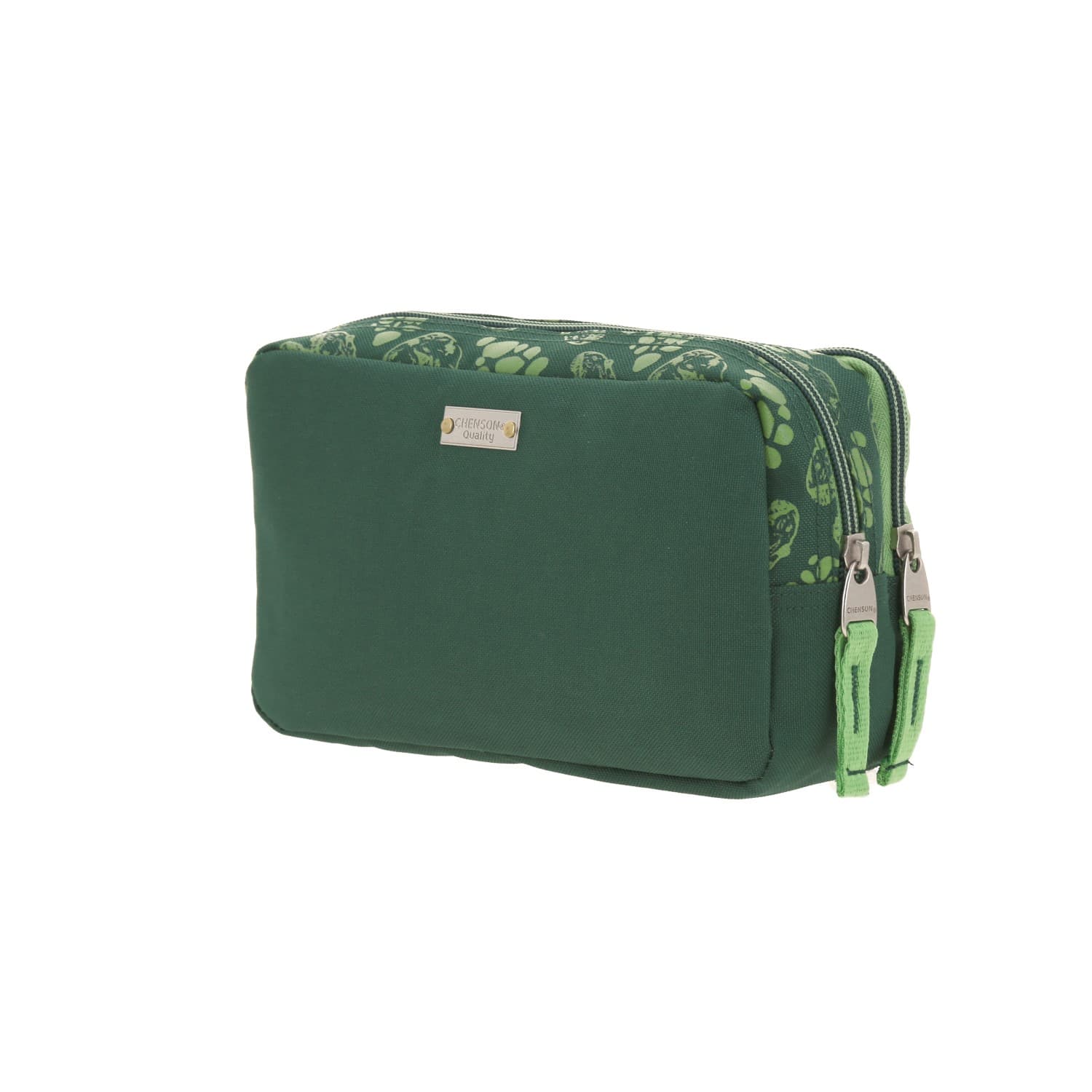 Lapicera escolar Chenson Original verde con doble compartimento 5