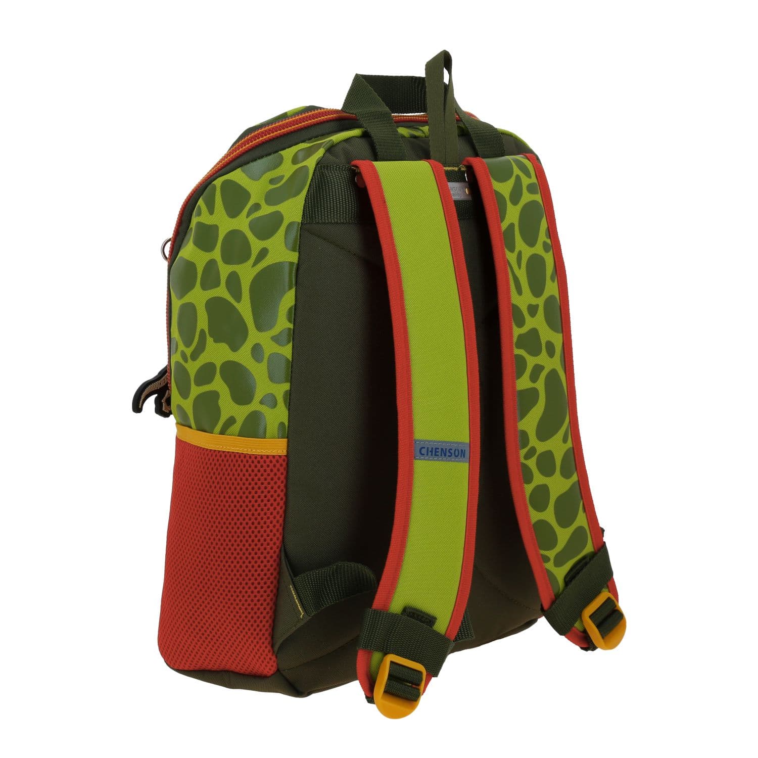 Mochila escolar Chenson Original verde con amplio compartimento 3