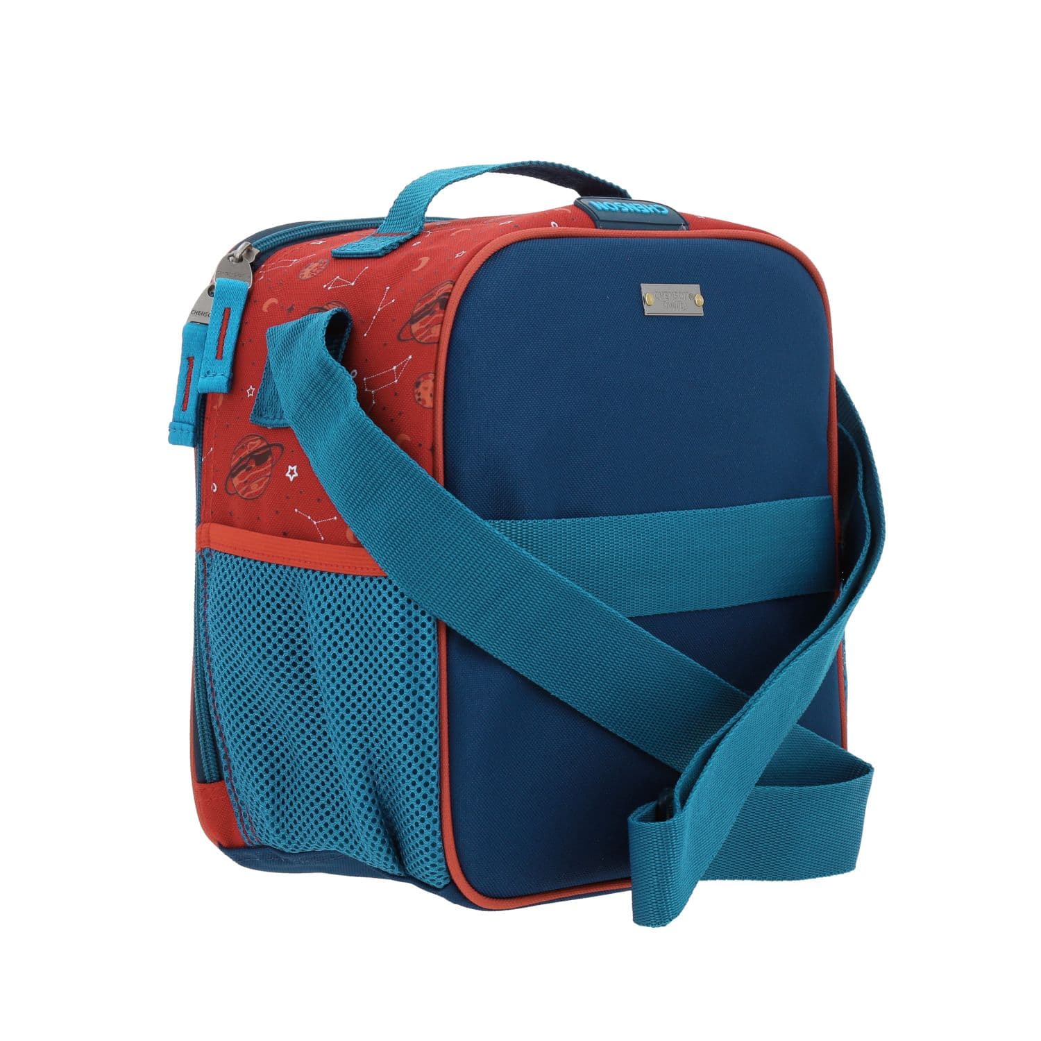 Lonchera escolar térmica Chenson Original magenta con diseño práctico 3