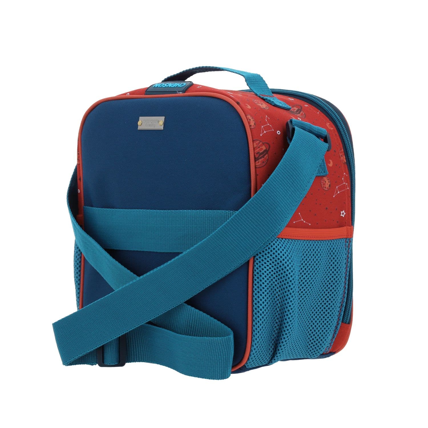 Lonchera escolar térmica Chenson Original magenta con diseño práctico 5