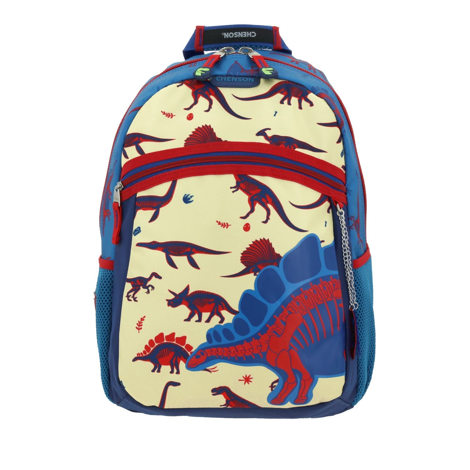 Mochila escolar Chenson Original azul con amplio compartimento