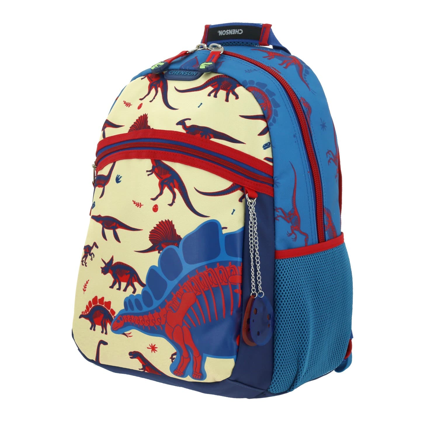 Mochila escolar Chenson Original azul con amplio compartimento 2