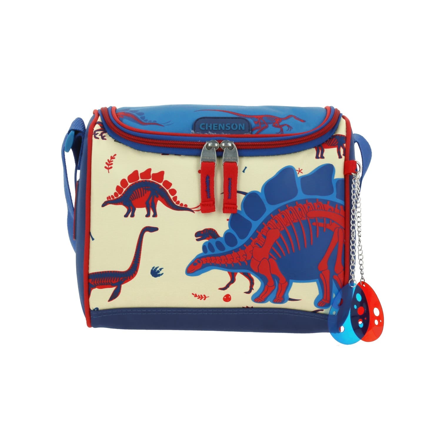 Lonchera escolar térmica Chenson Original Azul con diseño práctico