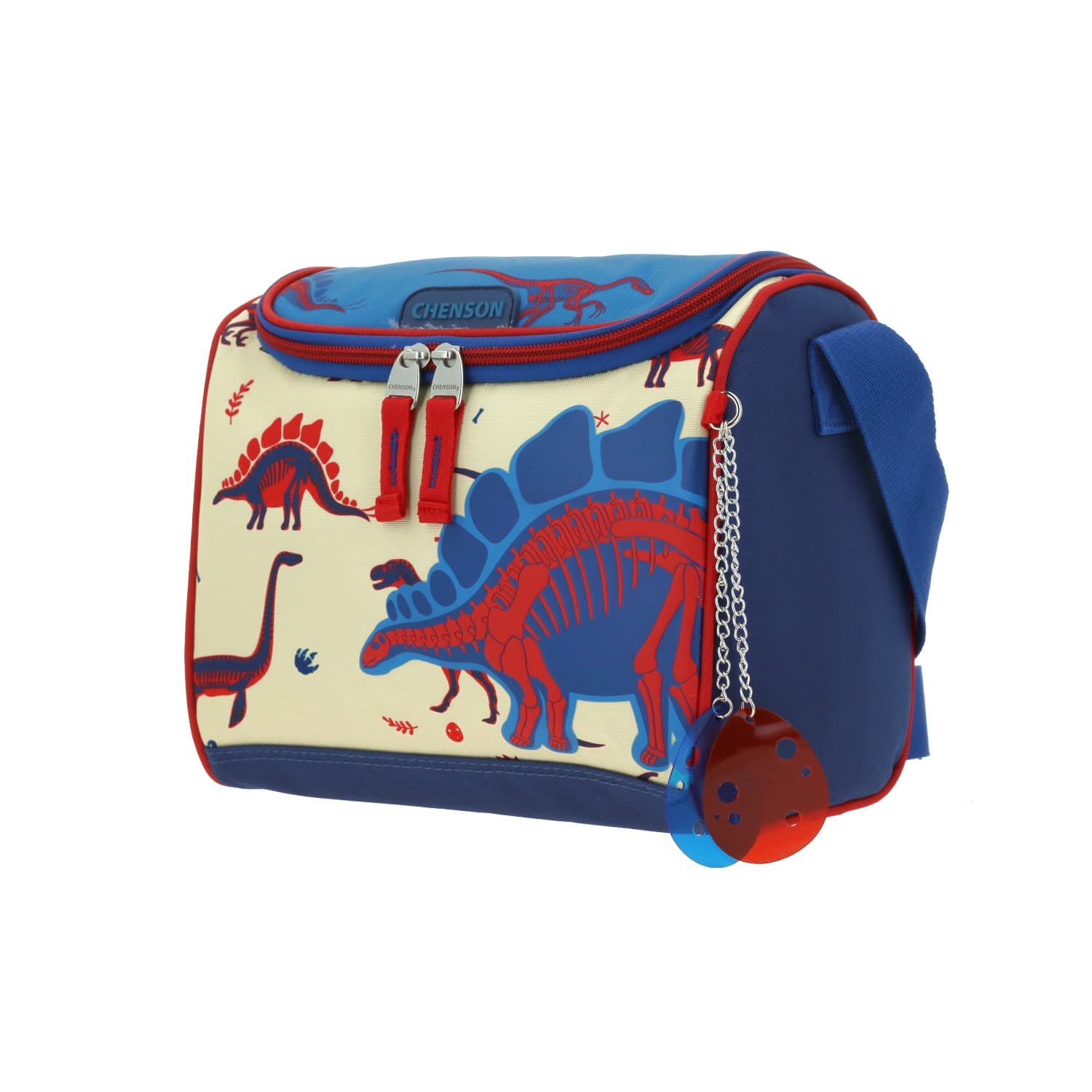 Lonchera escolar térmica Chenson Original Azul con diseño práctico 2