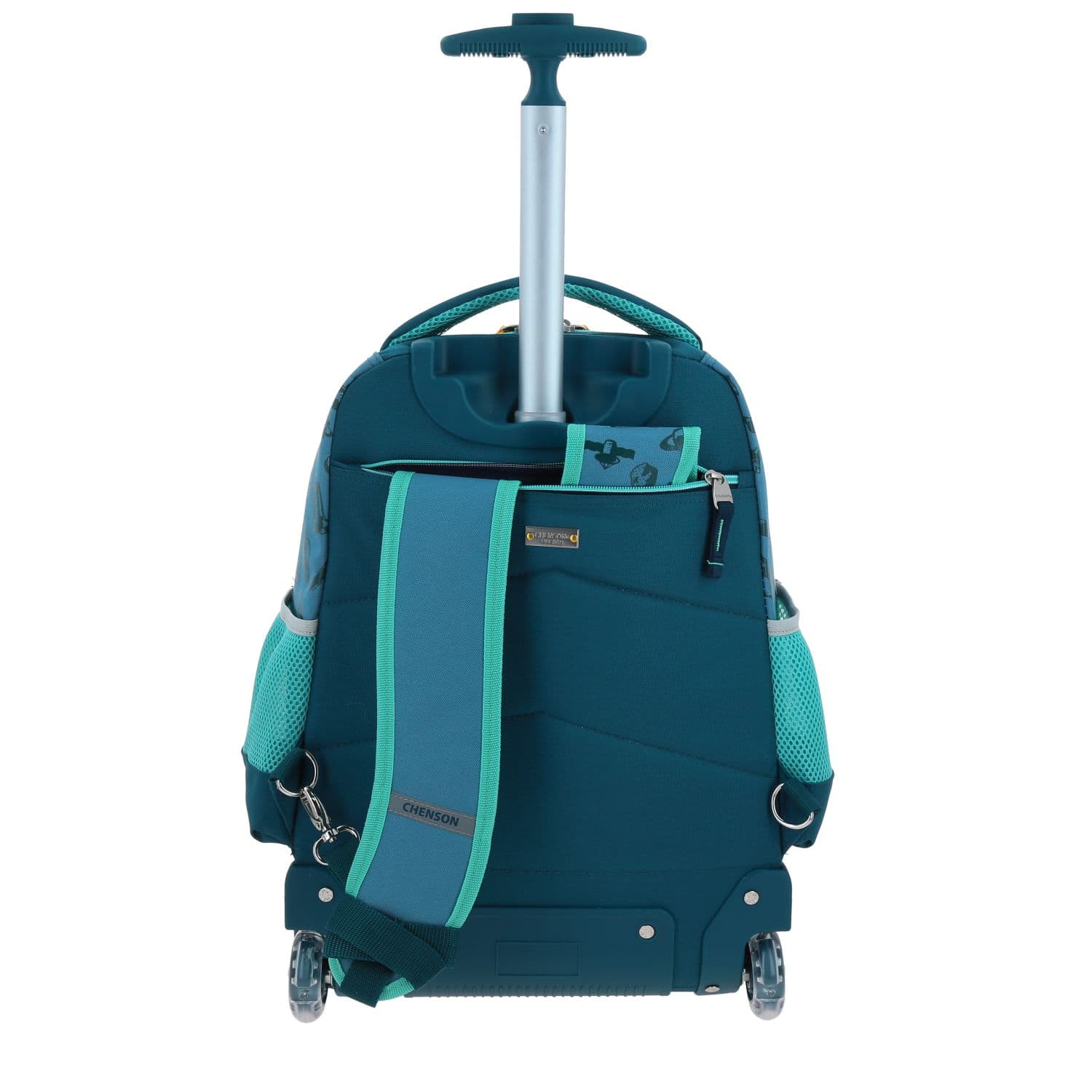 Mochila con Ruedas Chenson Original Azul para Primaria - Diseño Moderno 4