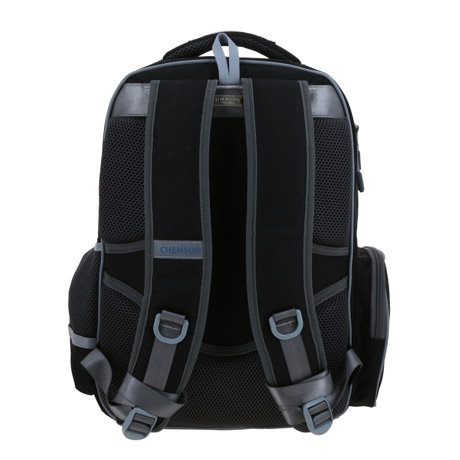 Mochila escolar Chenson Original negra con diseño funcional y moderno 4