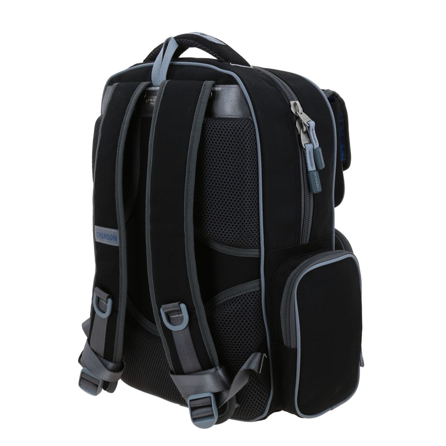 Mochila escolar Chenson Original negra con diseño funcional y moderno 5