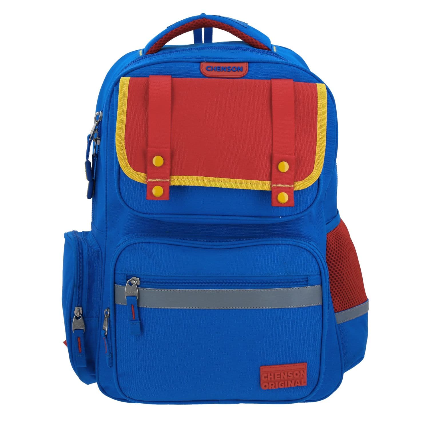 Mochila escolar Chenson Original azul con diseño moderno y amplio espacio