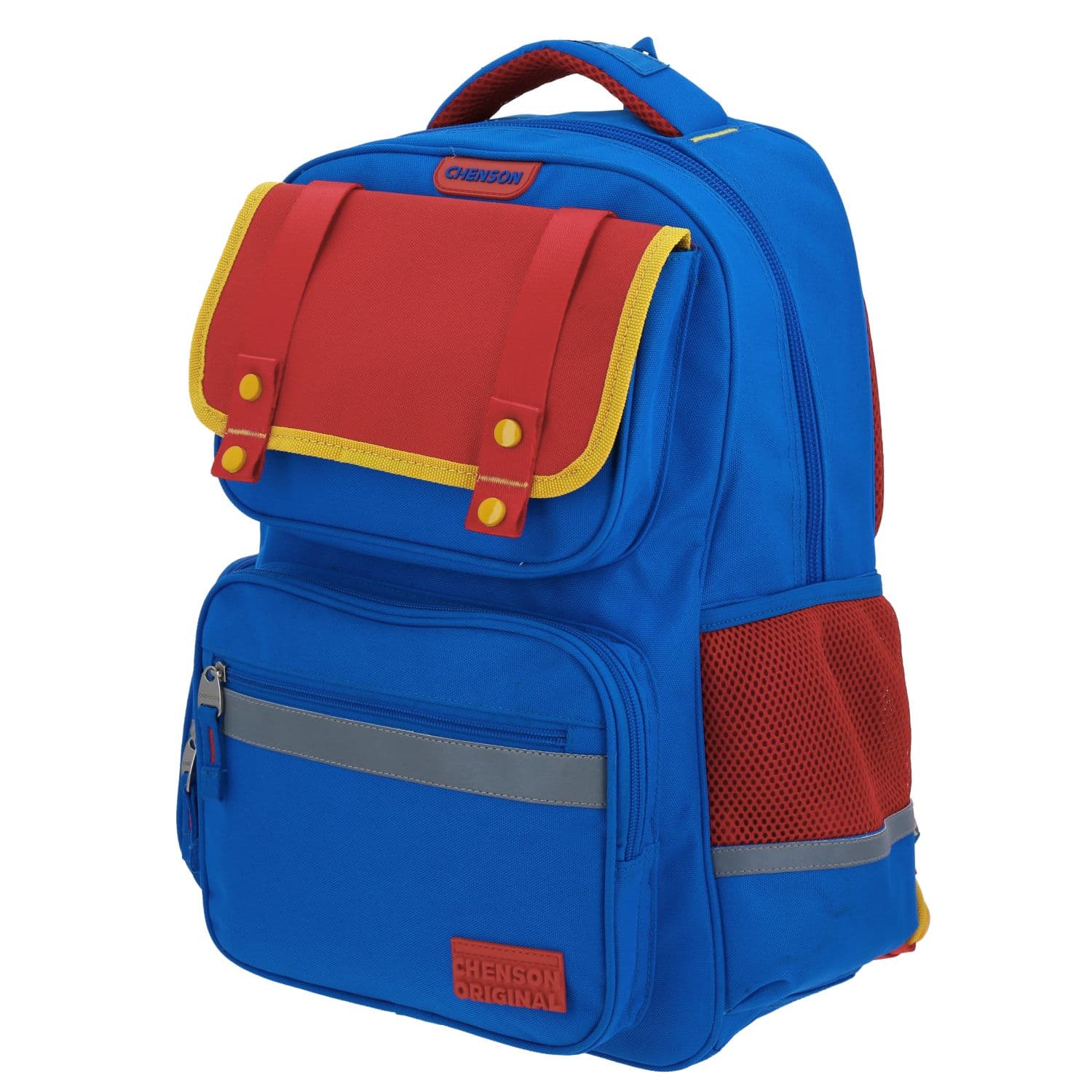 Mochila escolar Chenson Original azul con diseño moderno y amplio espacio 2