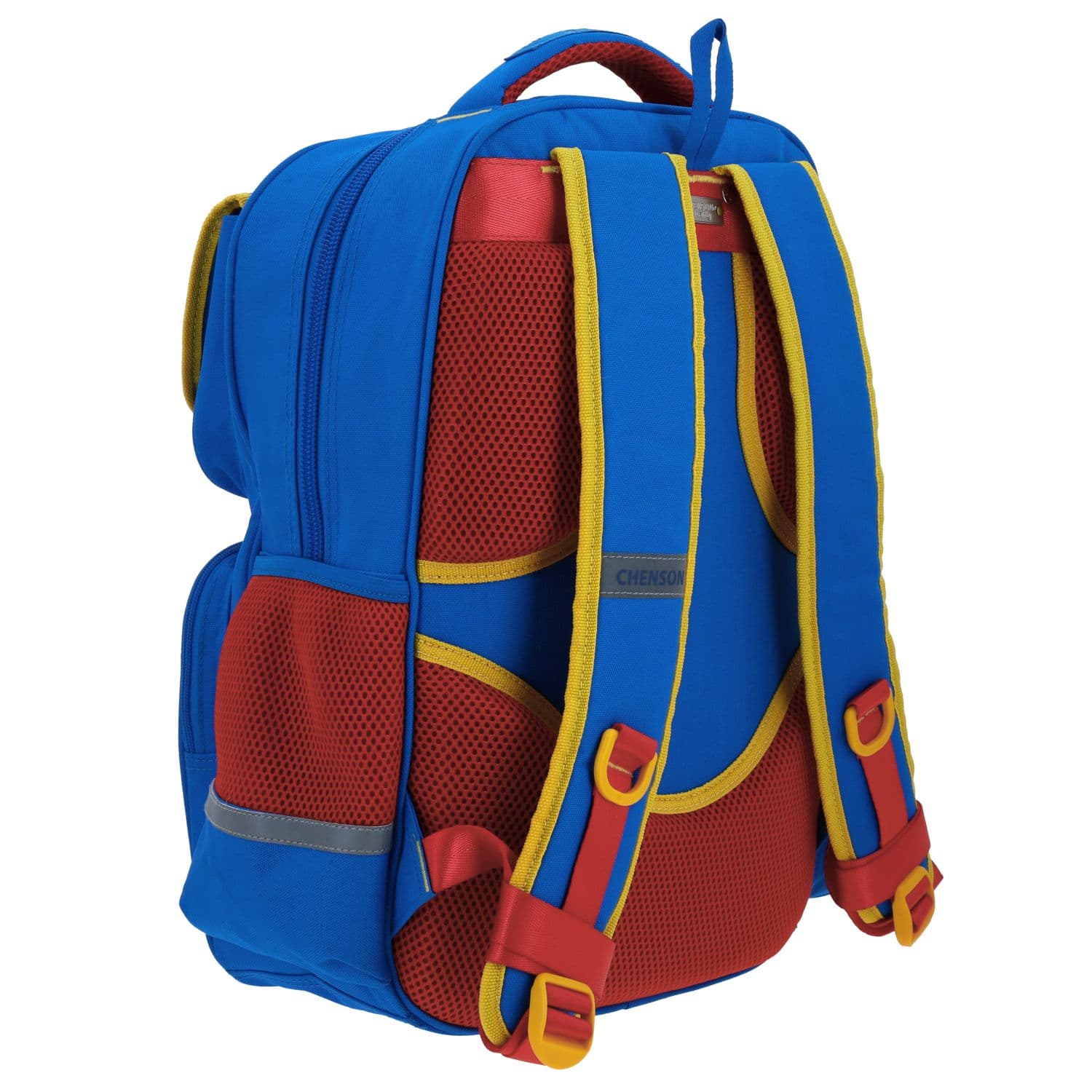 Mochila escolar Chenson Original azul con diseño moderno y amplio espacio 3