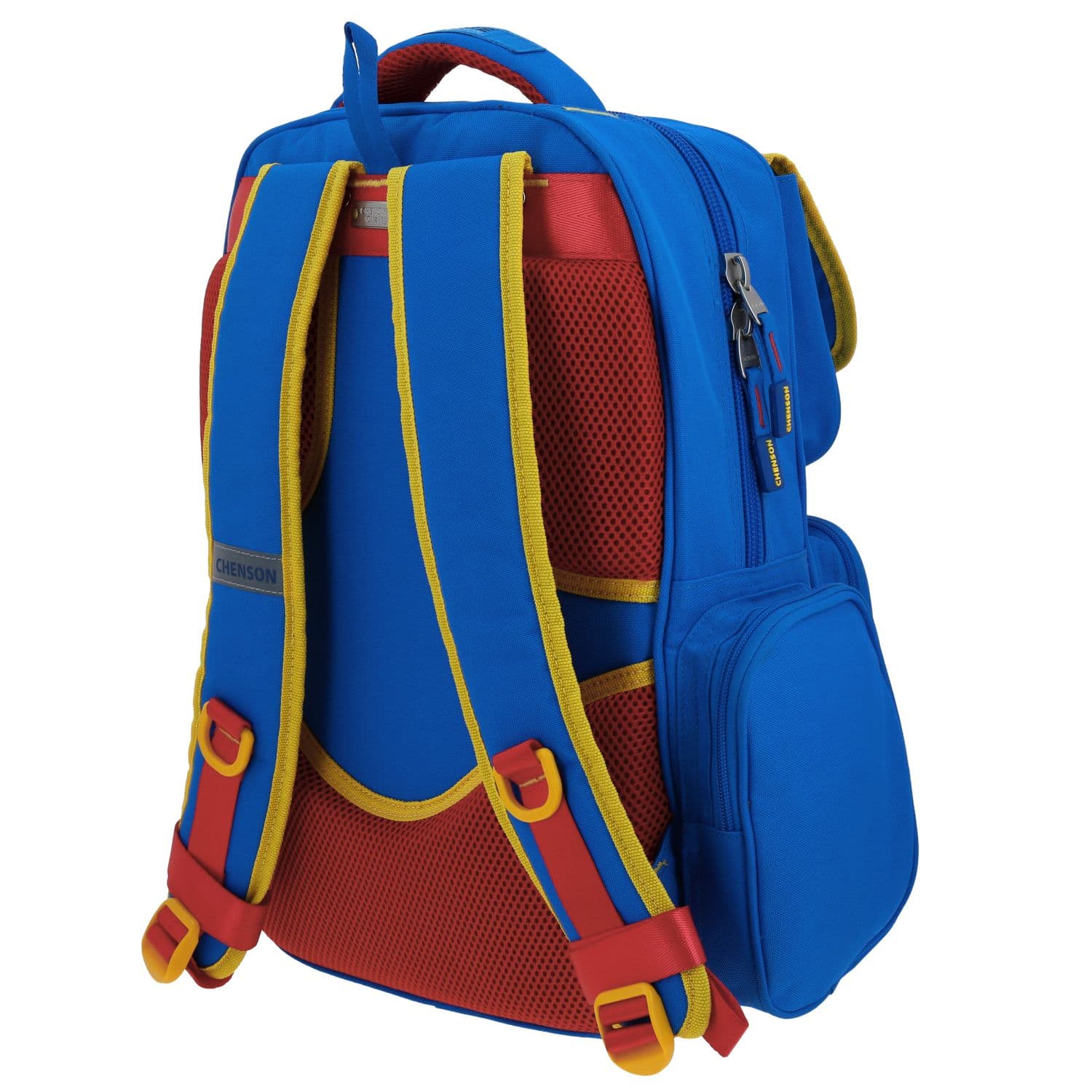 Mochila escolar Chenson Original azul con diseño moderno y amplio espacio 5