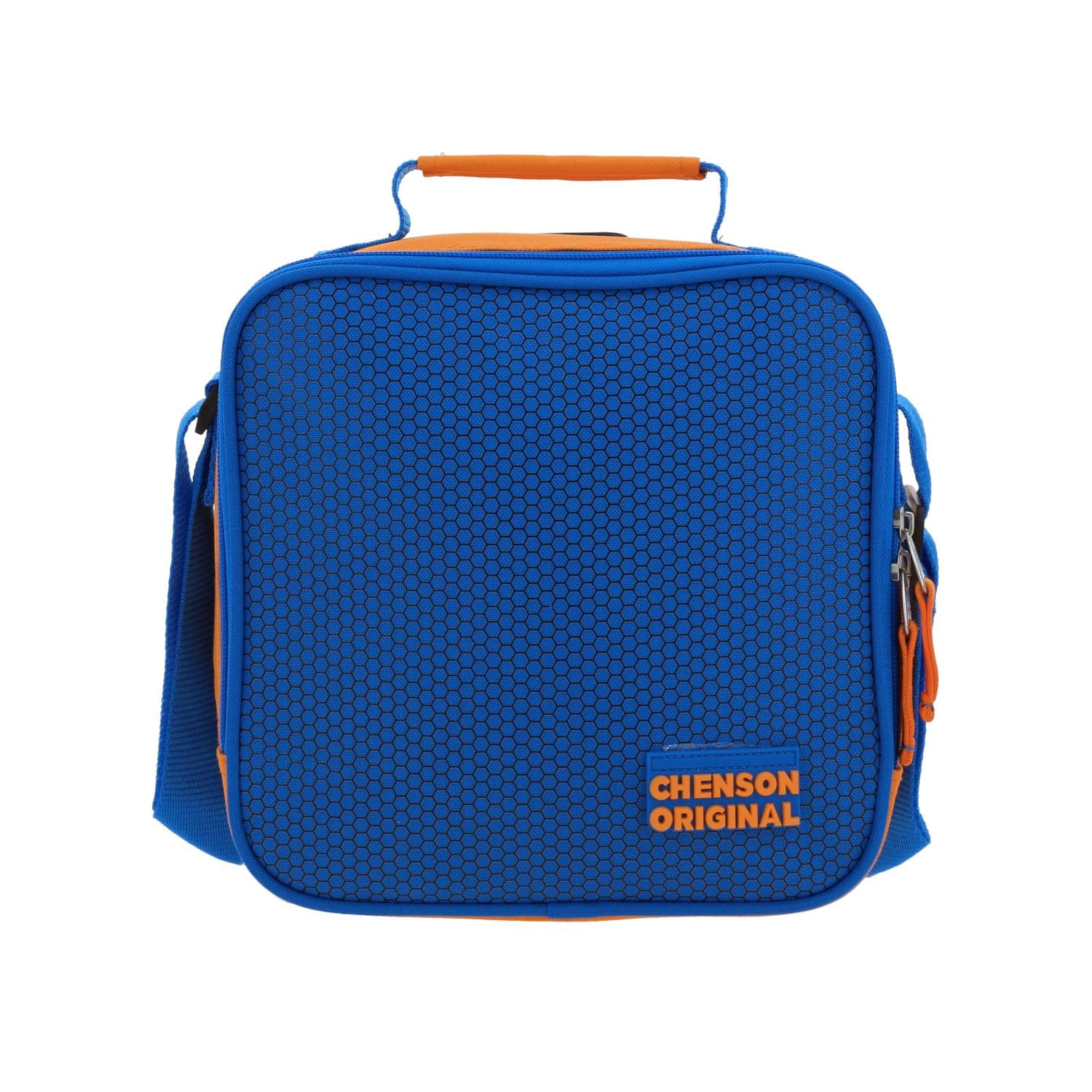 Lonchera escolar térmica Chenson Original naranja con diseño funcional