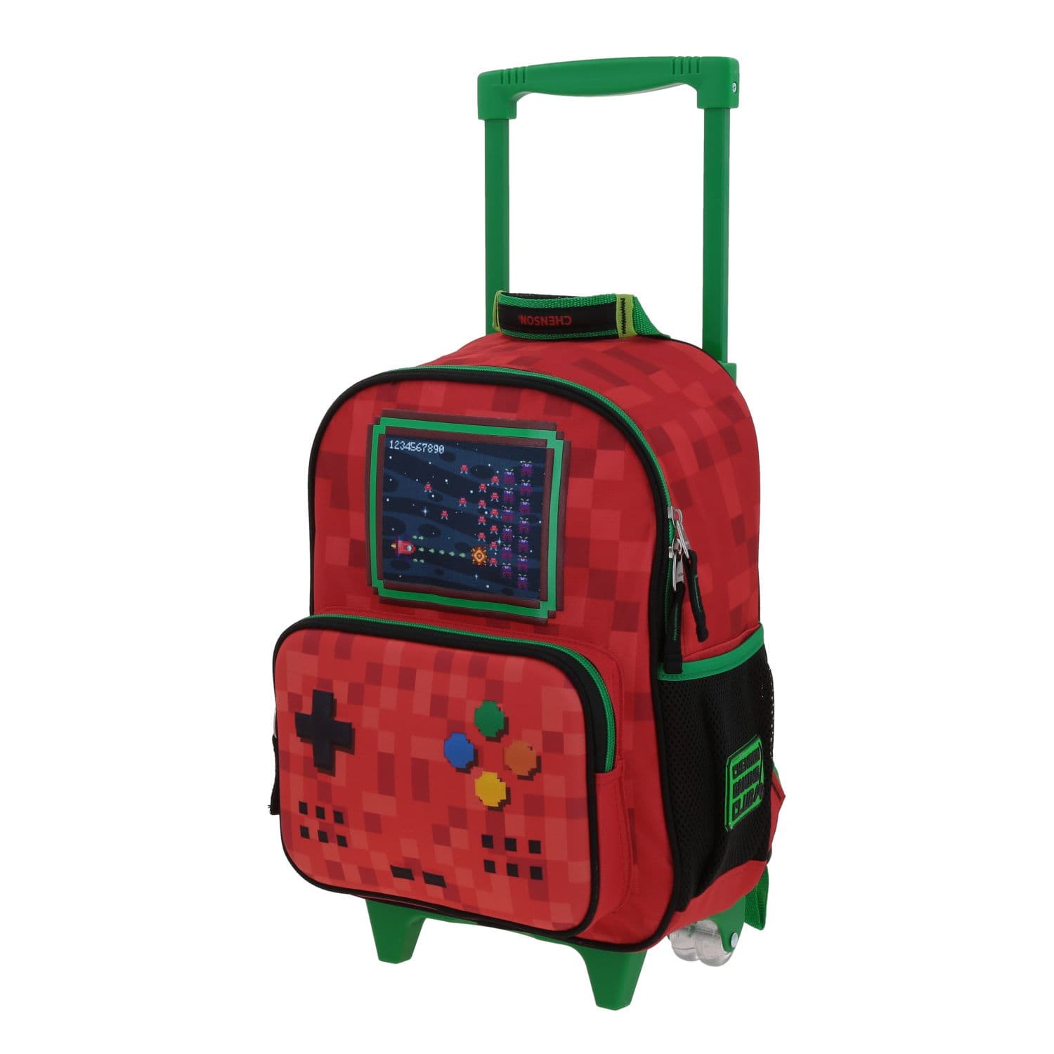 Mochila con Ruedas Chenson Original Roja para Kinder, Diseño Práctico y Funcional 2