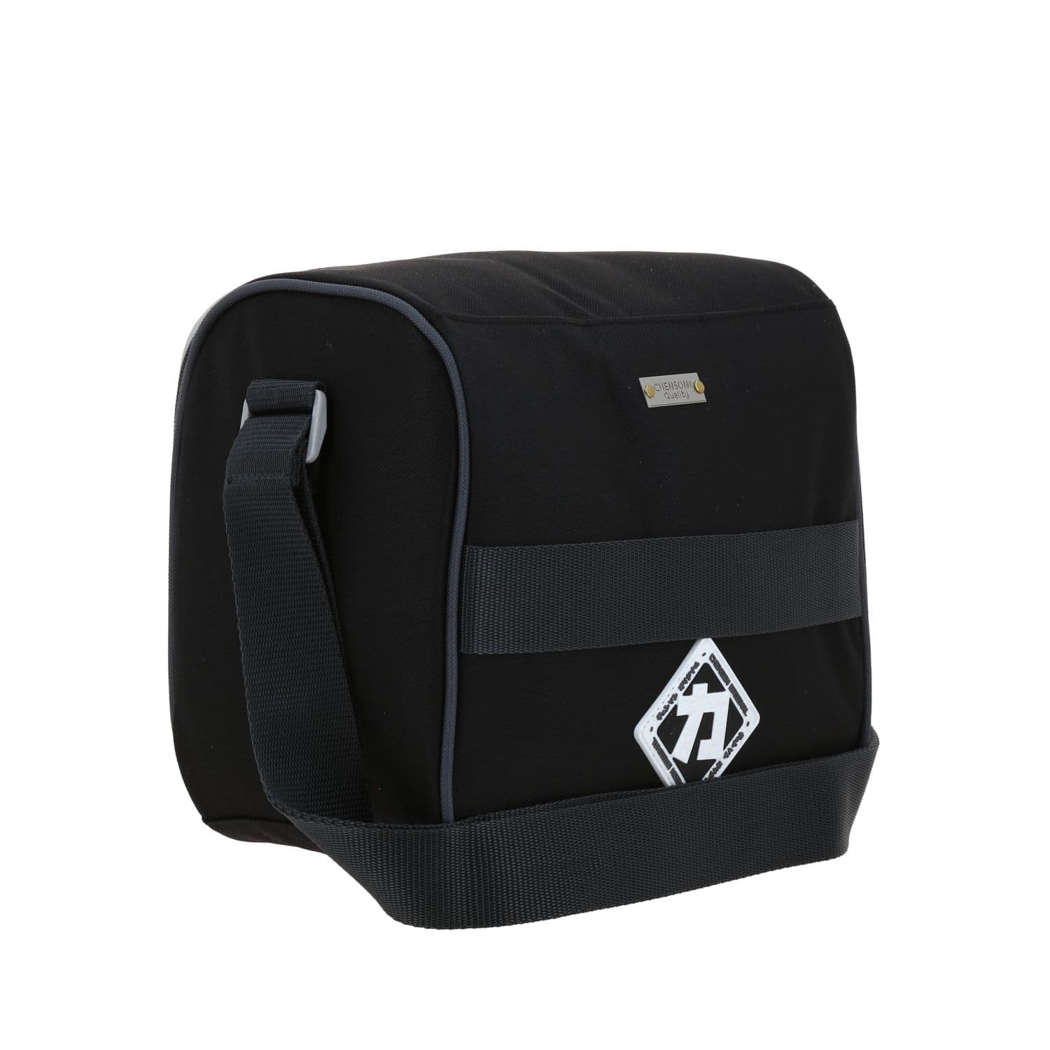 Lonchera escolar térmica Chenson Original negra con diseño funcional 3