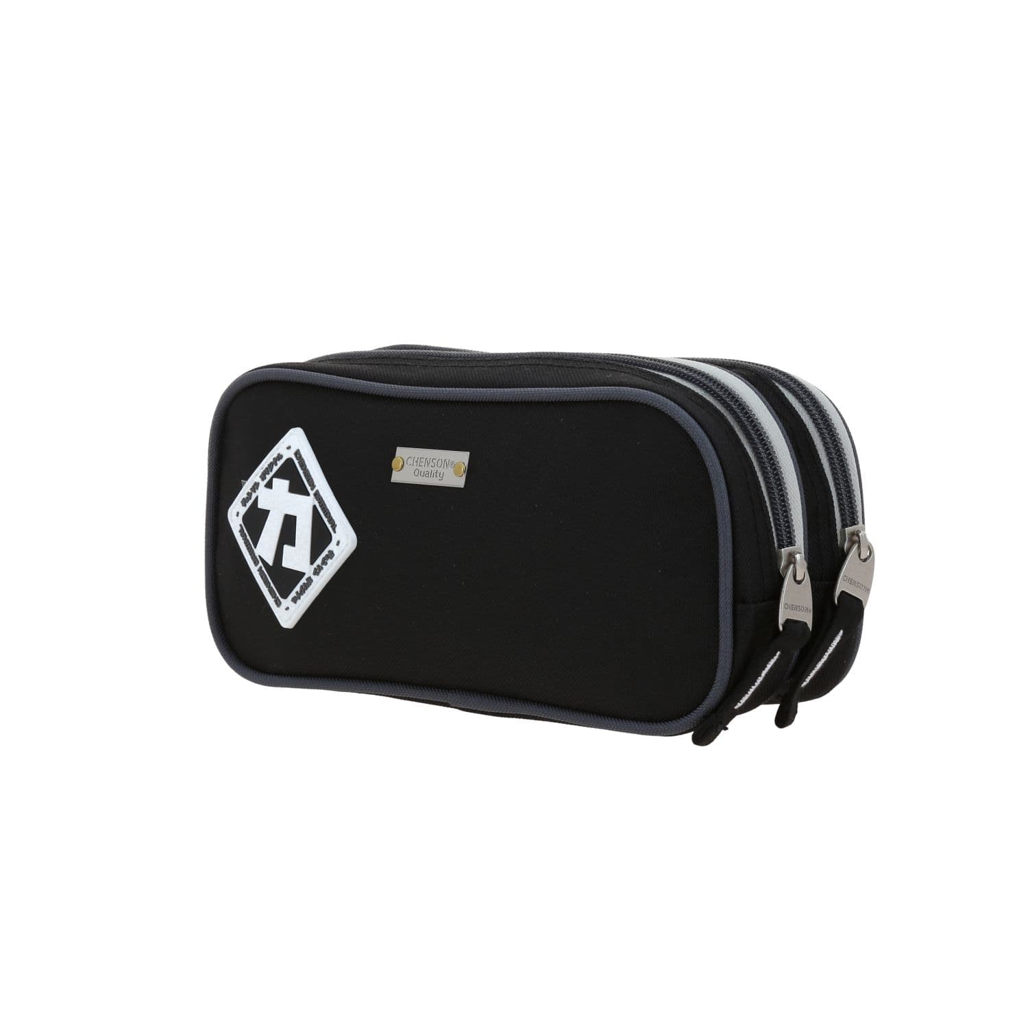 Lapicera escolar Chenson Original negra con doble compartimento 5
