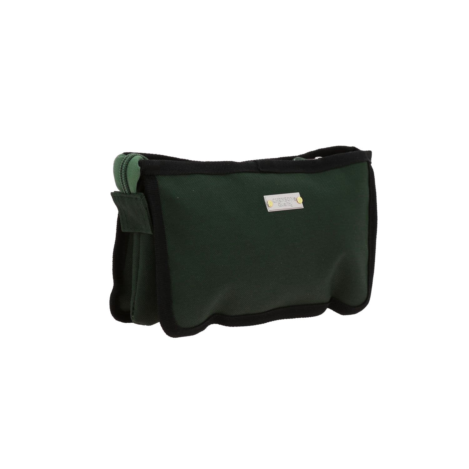 Lapicera escolar Chenson Original verde con múltiples bolsillos 3