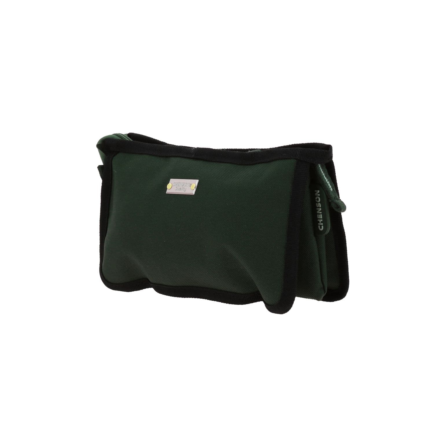 Lapicera escolar Chenson Original verde con múltiples bolsillos 5