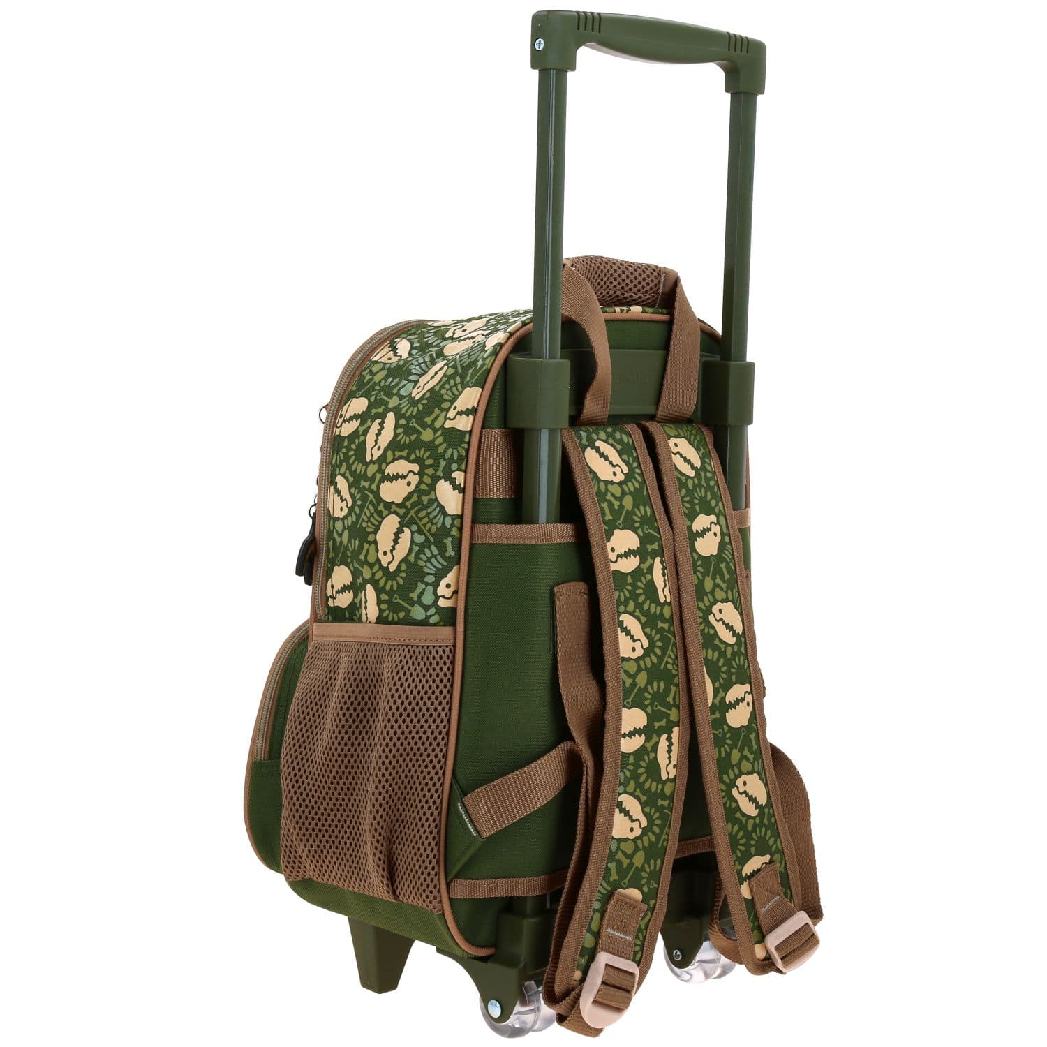 Mochila con Ruedas Chenson Original Verde Seco para Kinder - Diseño Funcional 3