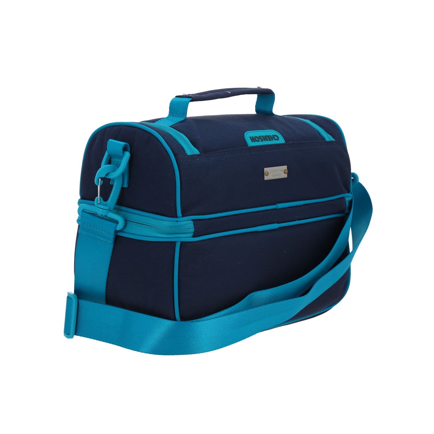 Lonchera escolar térmica Chenson Original turquesa con amplio compartimento 3