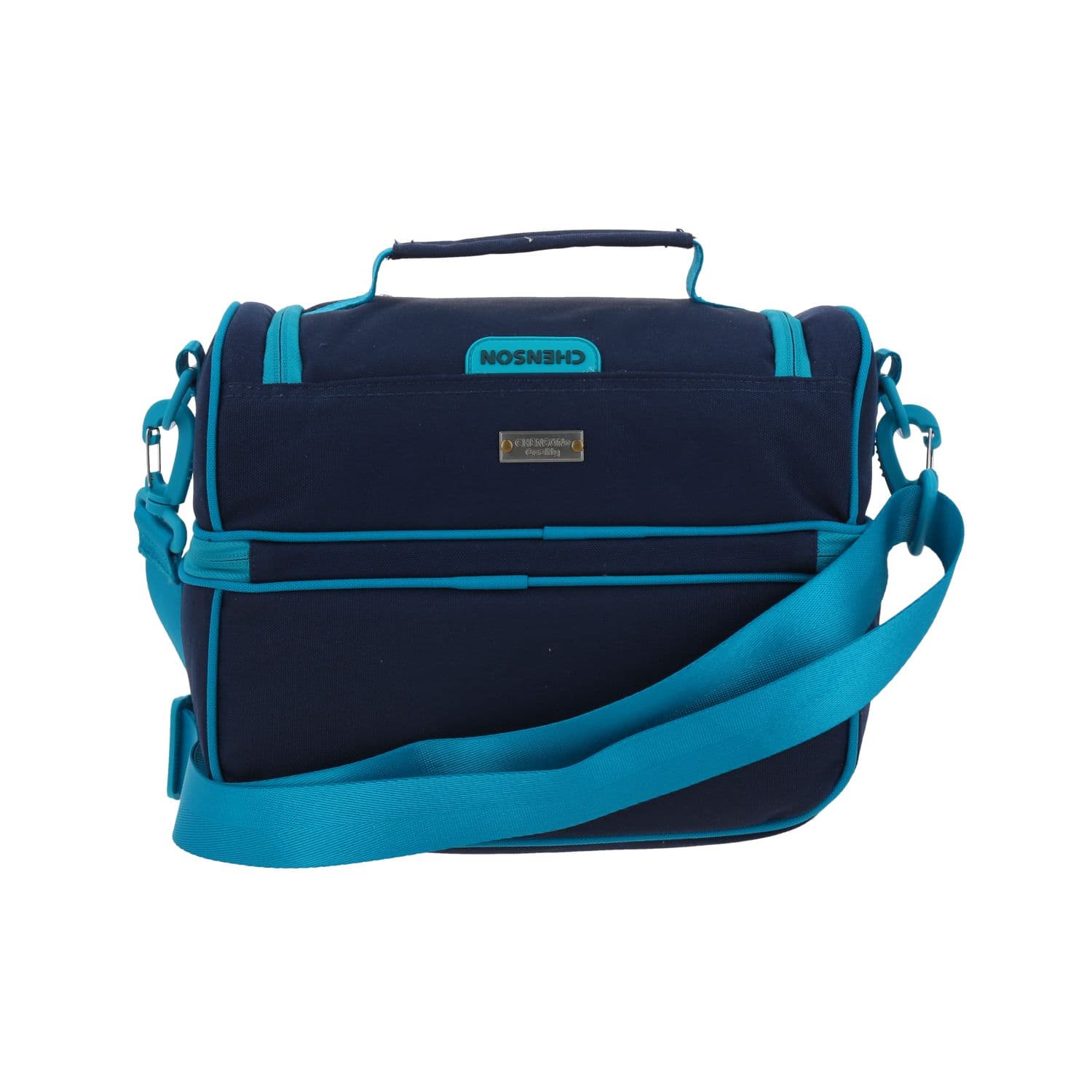 Lonchera escolar térmica Chenson Original turquesa con amplio compartimento 4
