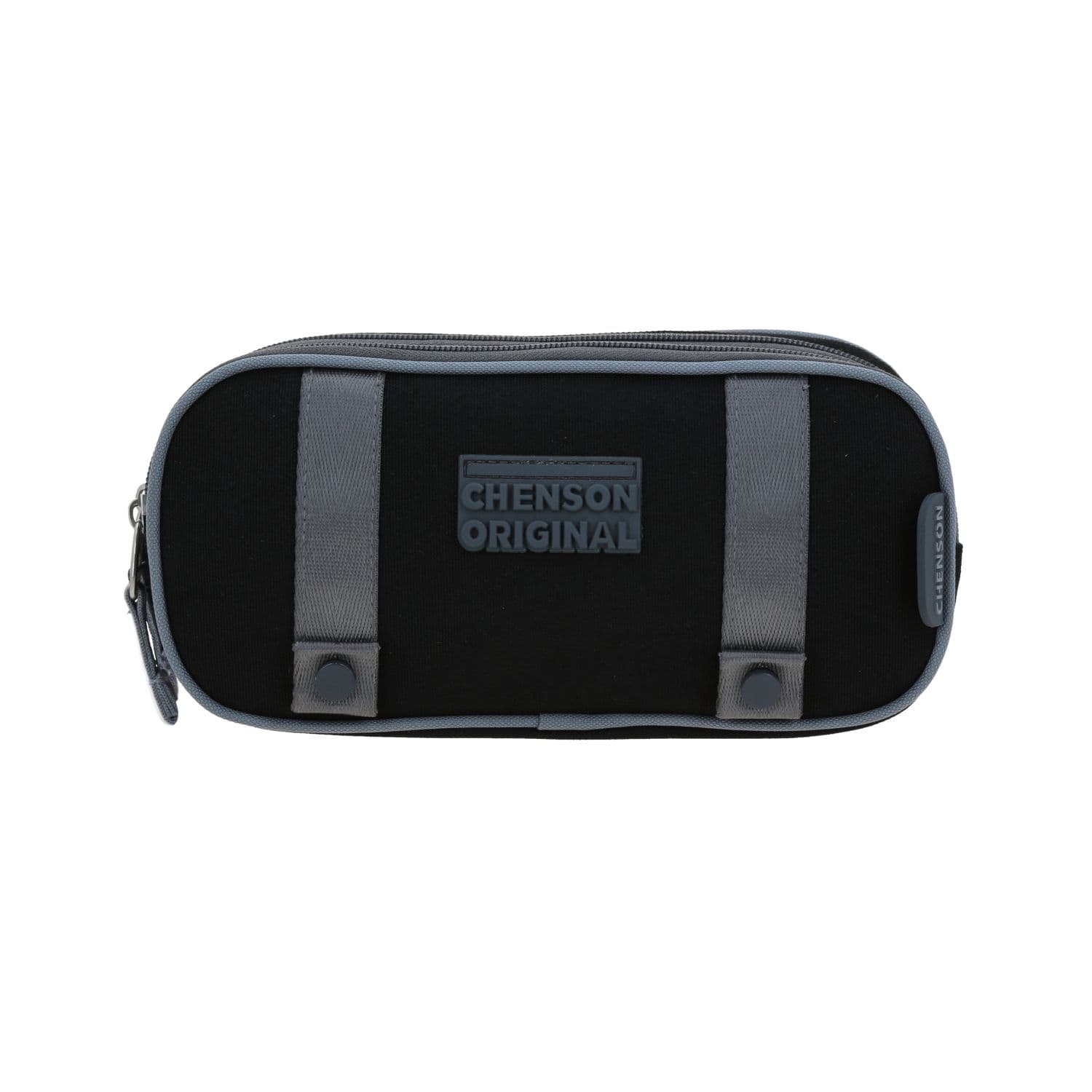 Lapicera escolar Chenson Original negra con doble compartimento