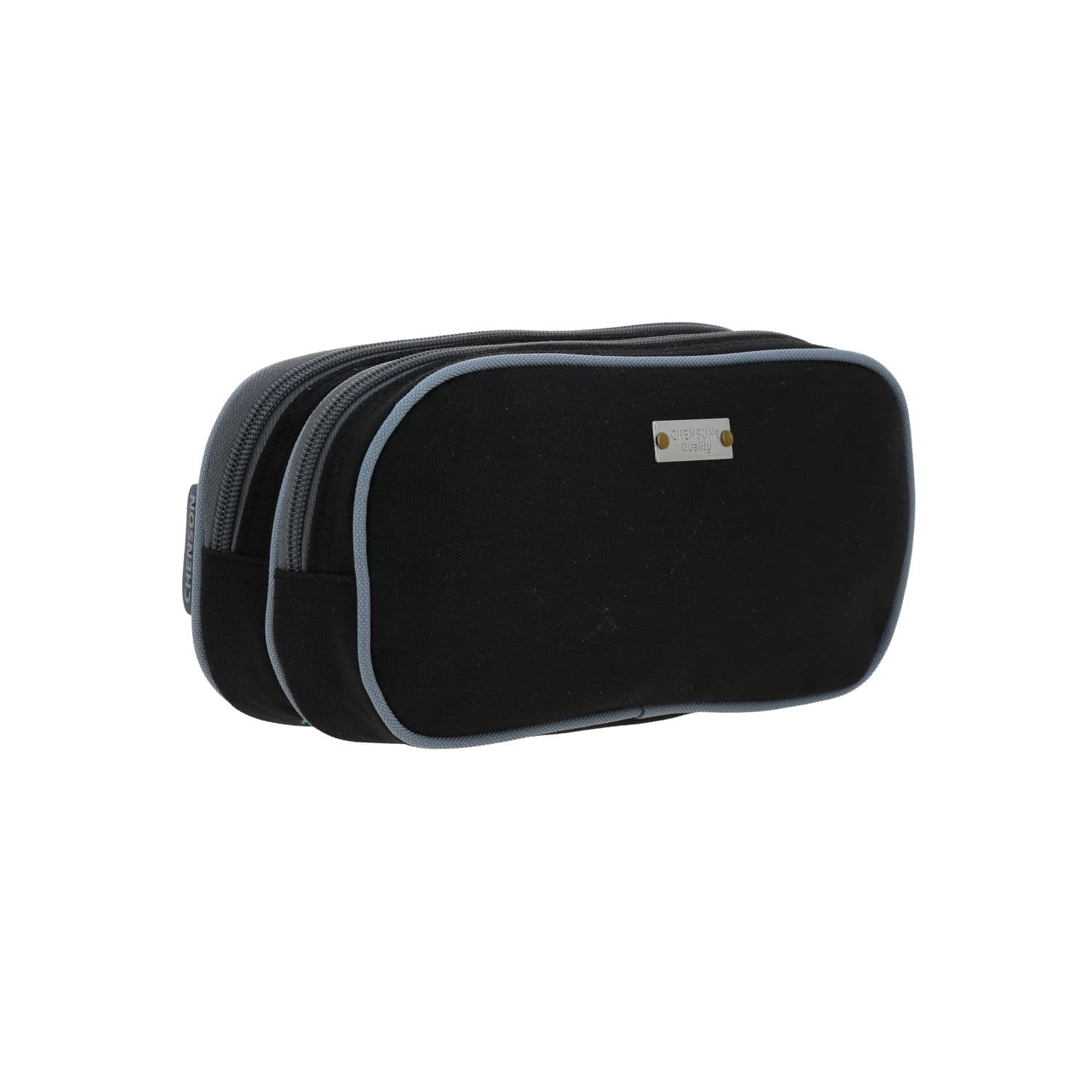 Lapicera escolar Chenson Original negra con doble compartimento 3