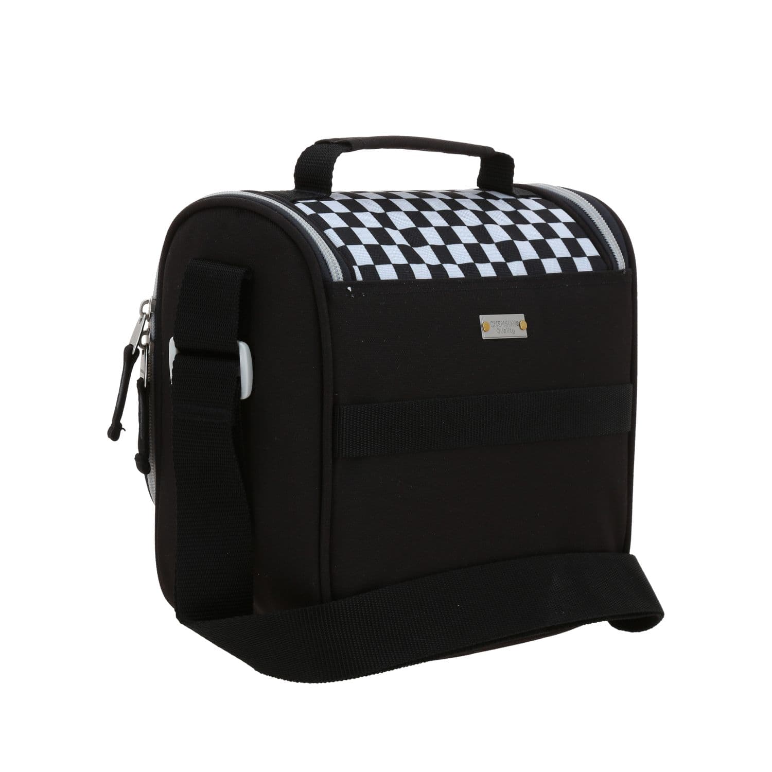 Lonchera escolar térmica Chenson Original negra con diseño moderno 3
