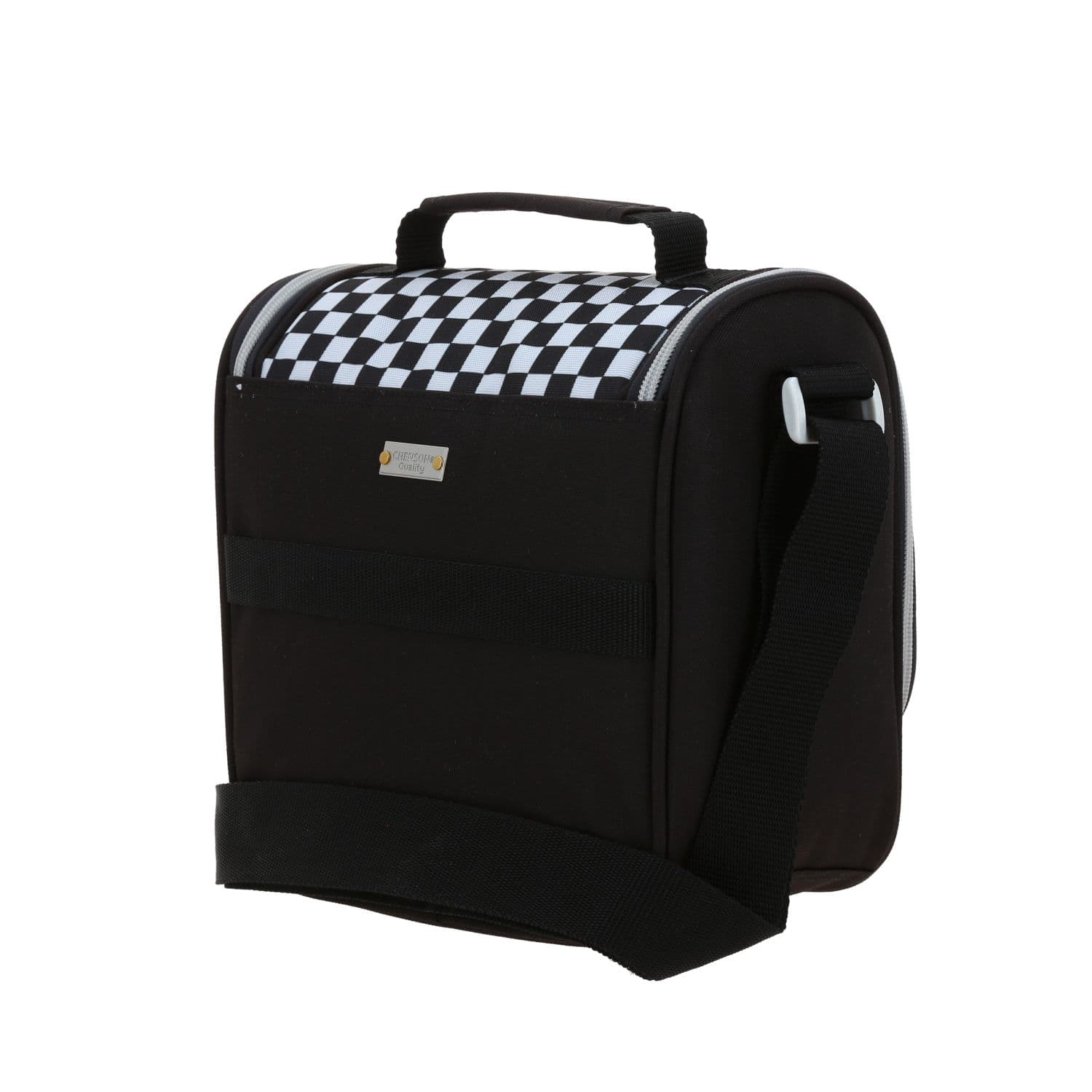 Lonchera escolar térmica Chenson Original negra con diseño moderno 5