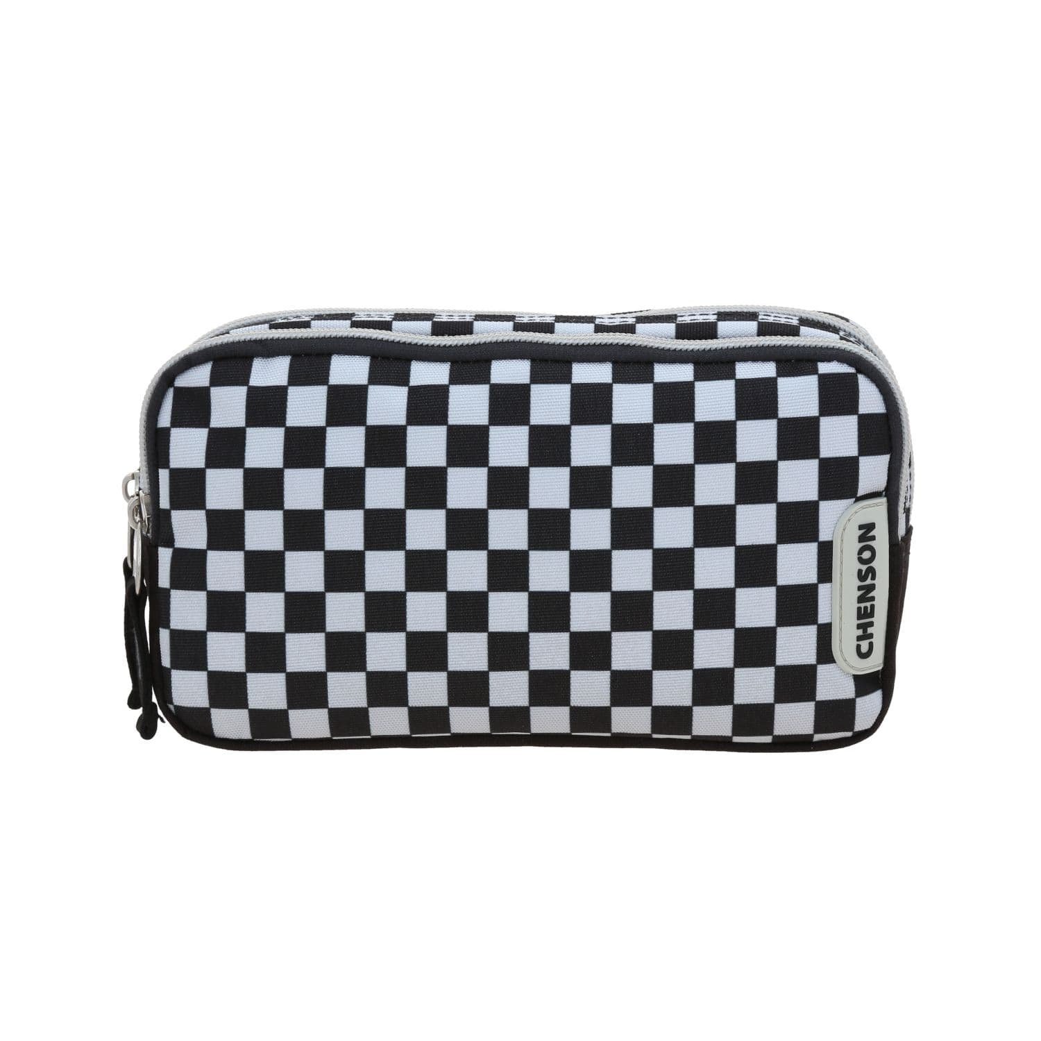 Lapicera escolar Chenson Original negra con doble compartimento