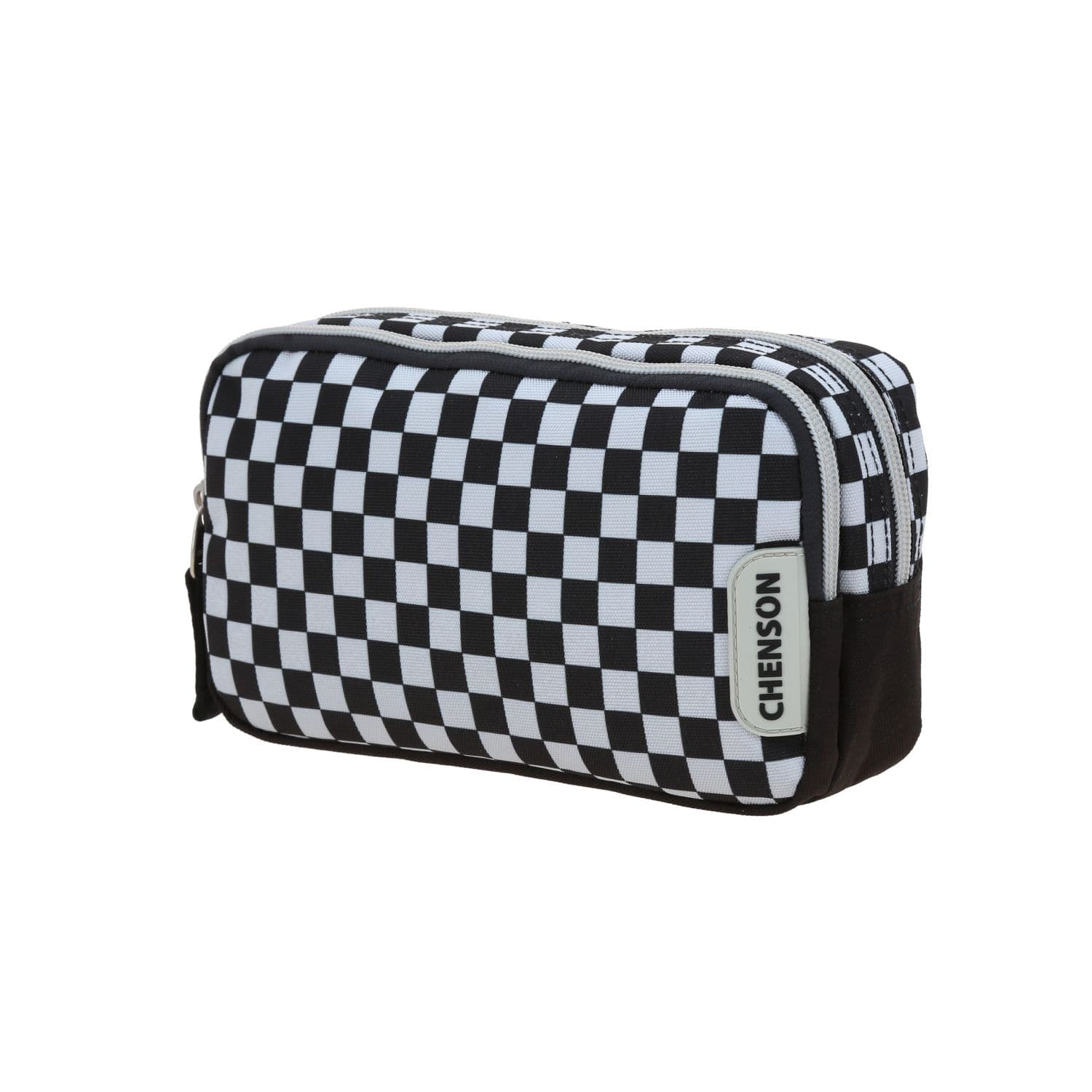 Lapicera escolar Chenson Original negra con doble compartimento 2