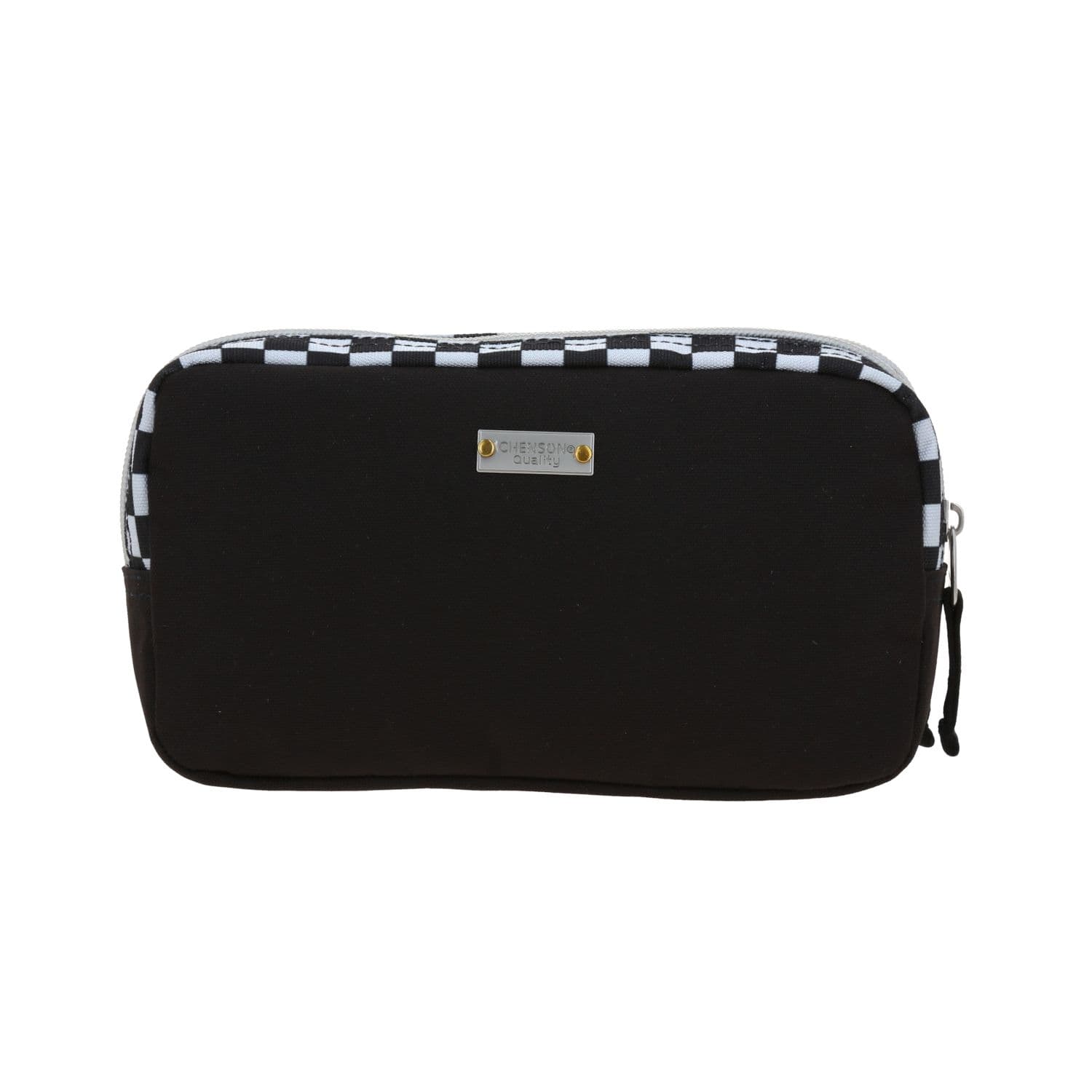 Lapicera escolar Chenson Original negra con doble compartimento 4